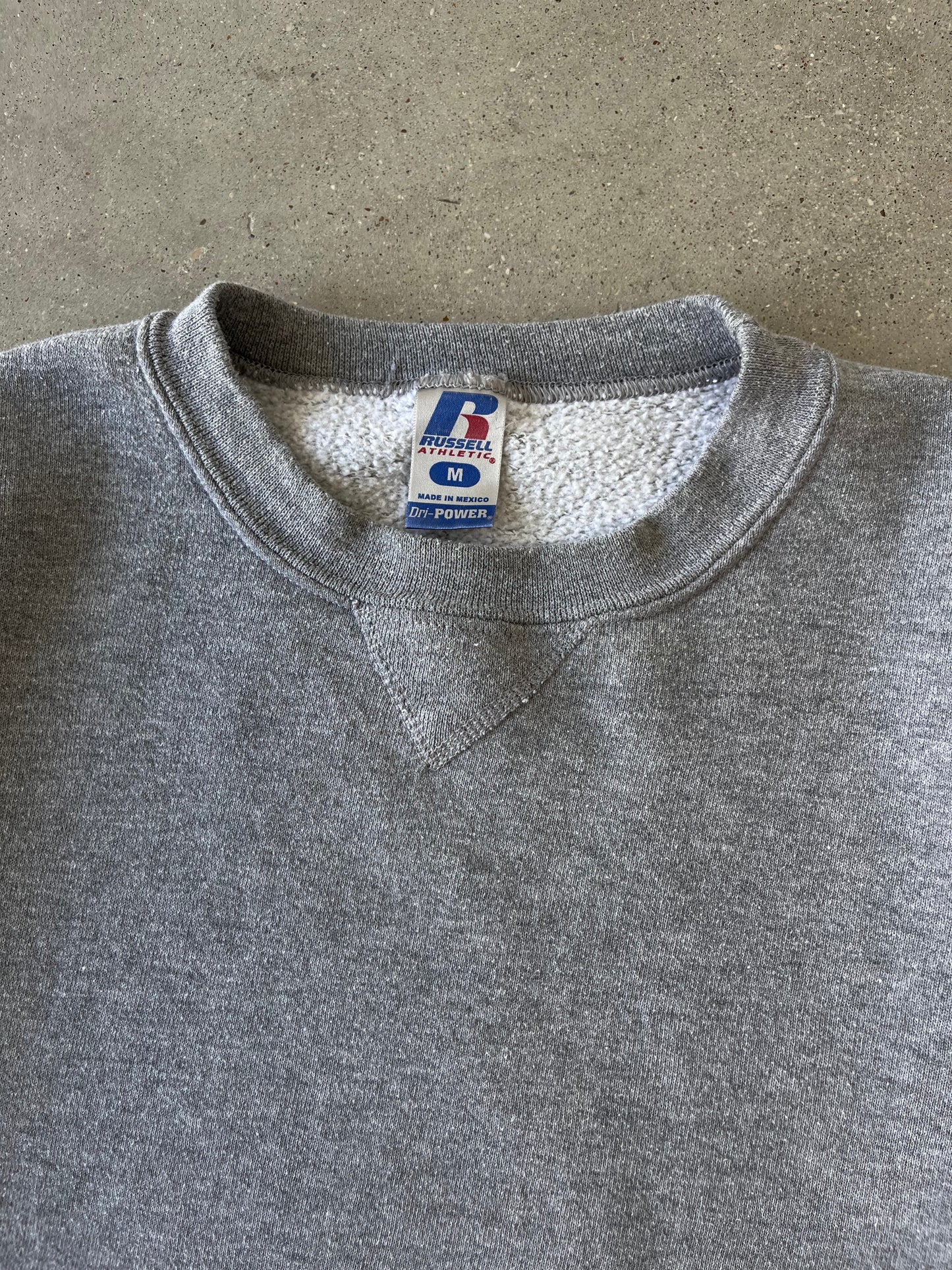 Vintage Heather Gray Russell Athletic Crewneck - M