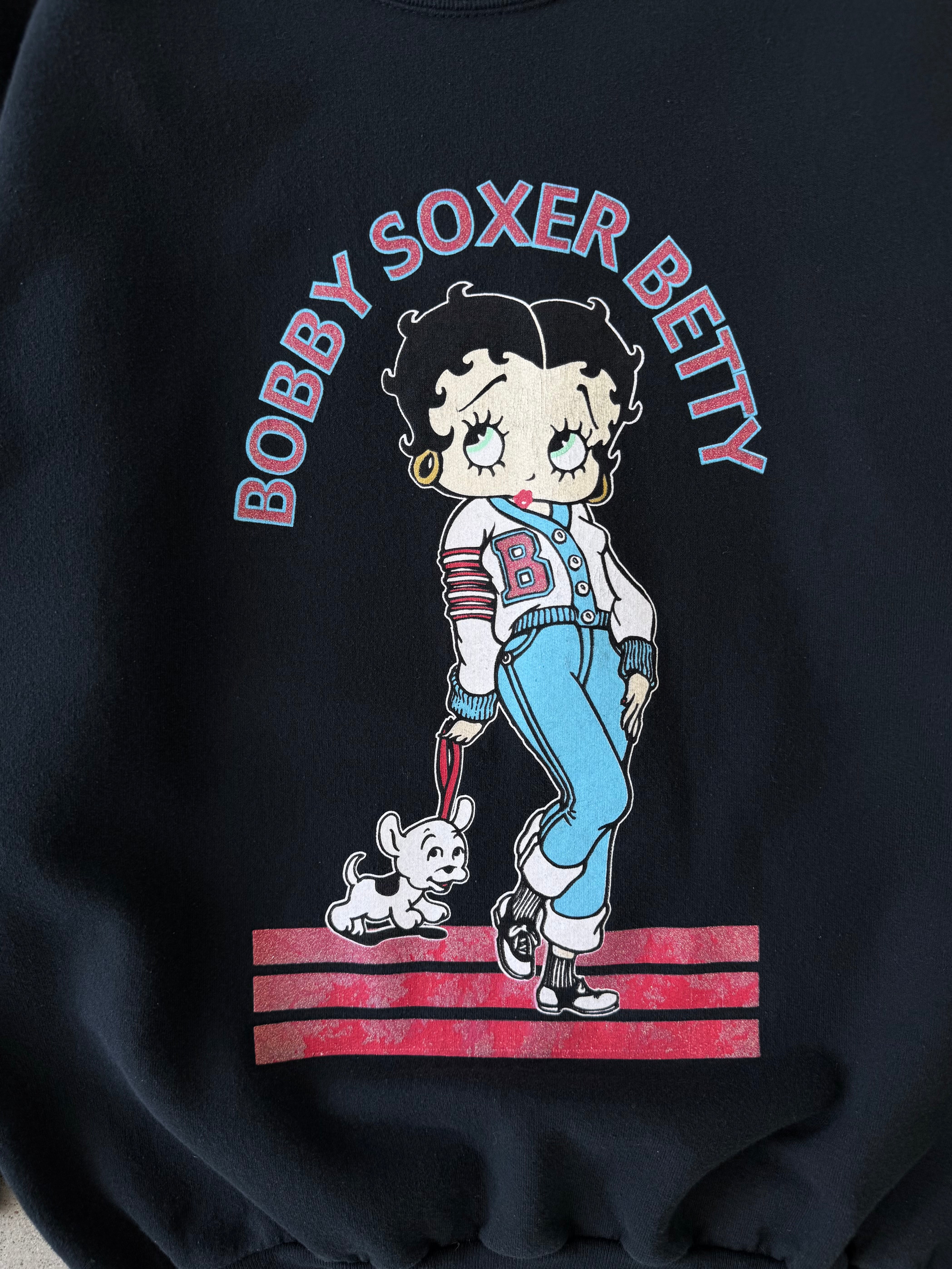 Vintage Bobby Soxer Betty Crewneck - M