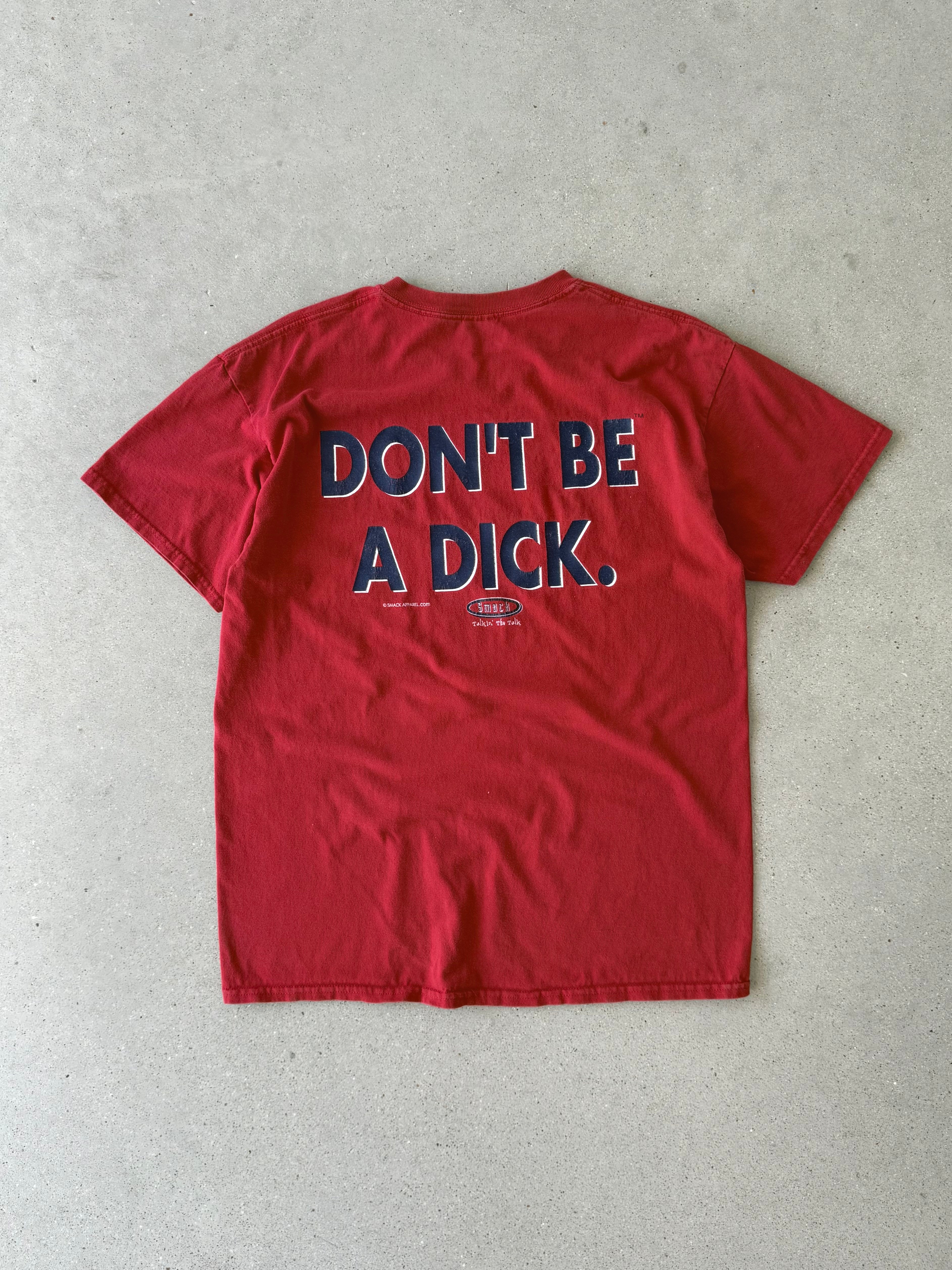 Vintage NY Yankees 'Don't be a Dick' Tee - L
