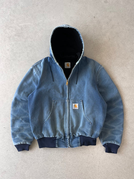 Vintage Carhartt Faded Navy Active Jacket - M