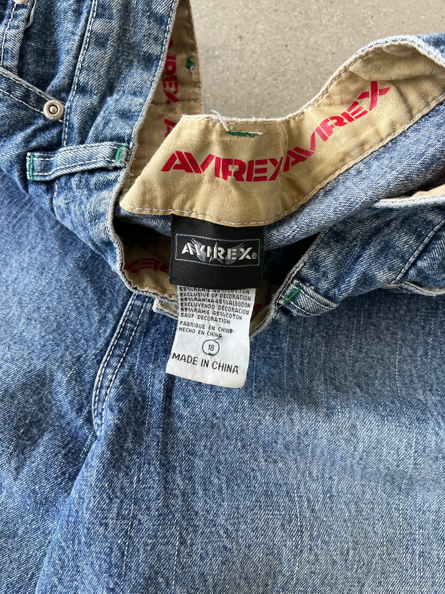 Vintage Avirex Baggy Jorts - 28