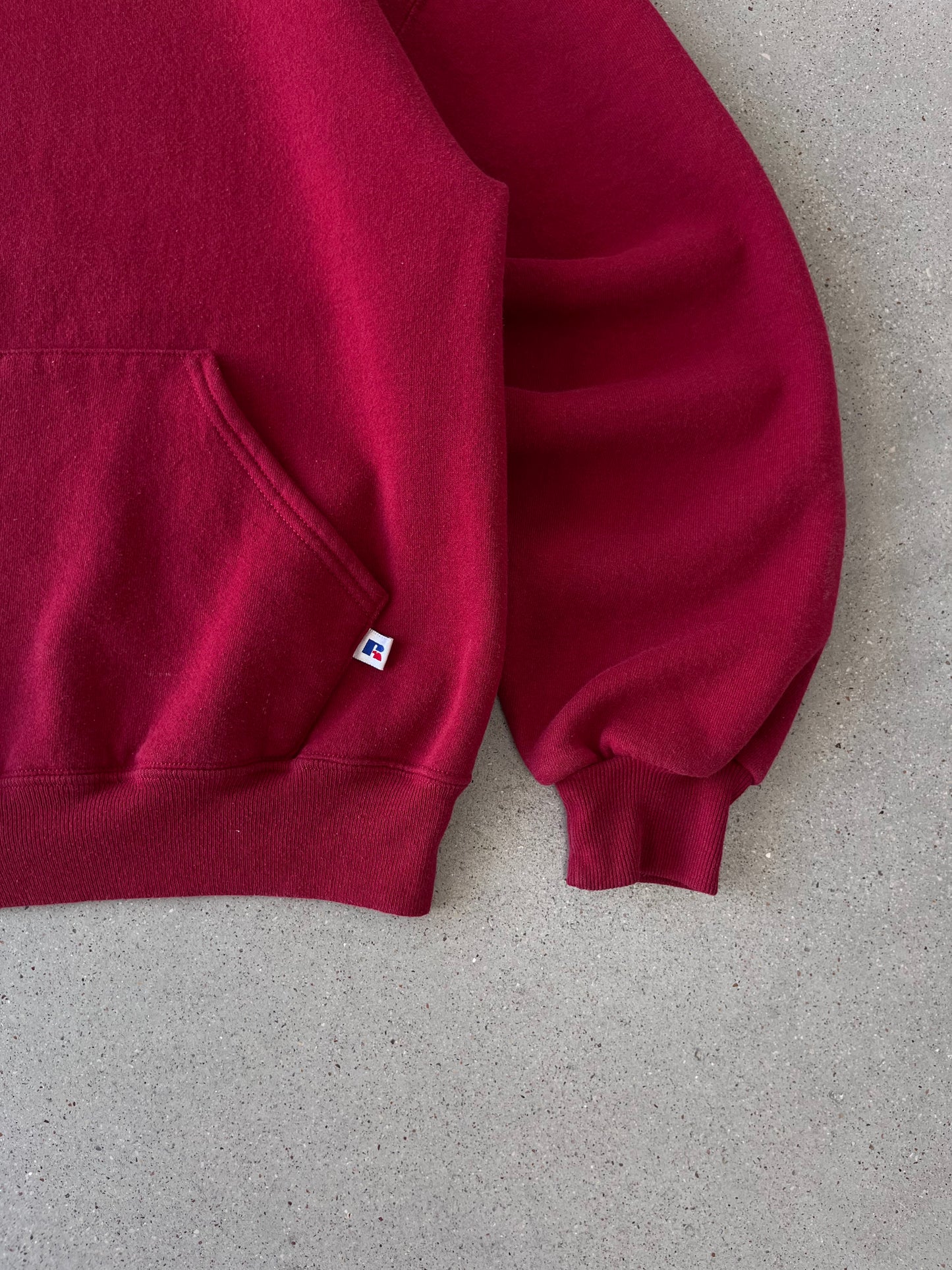 Vintage Russell Athletic Red Hoodie - M