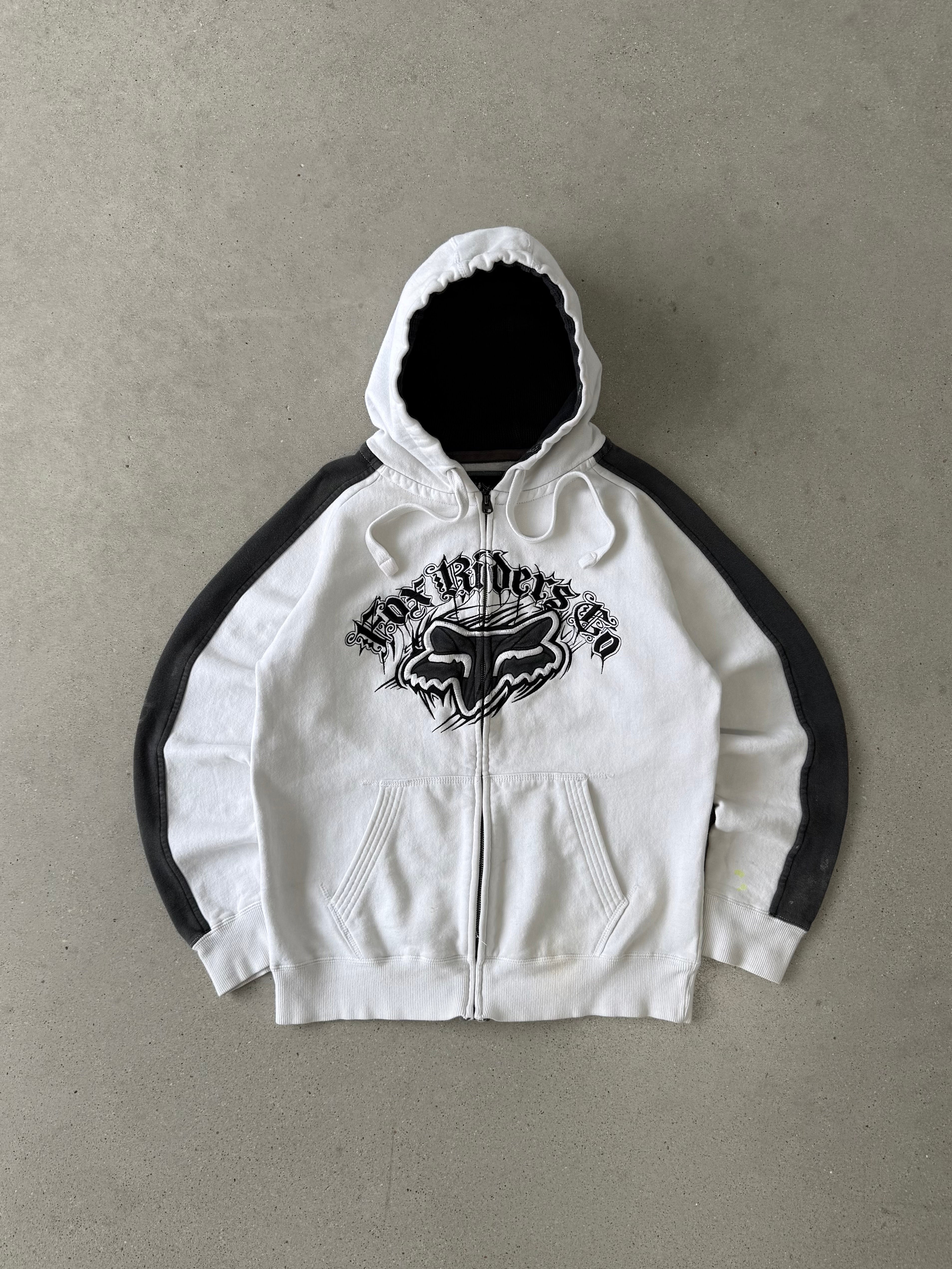 Vintage Fox Riders Co. Zip-up Hoodie - M