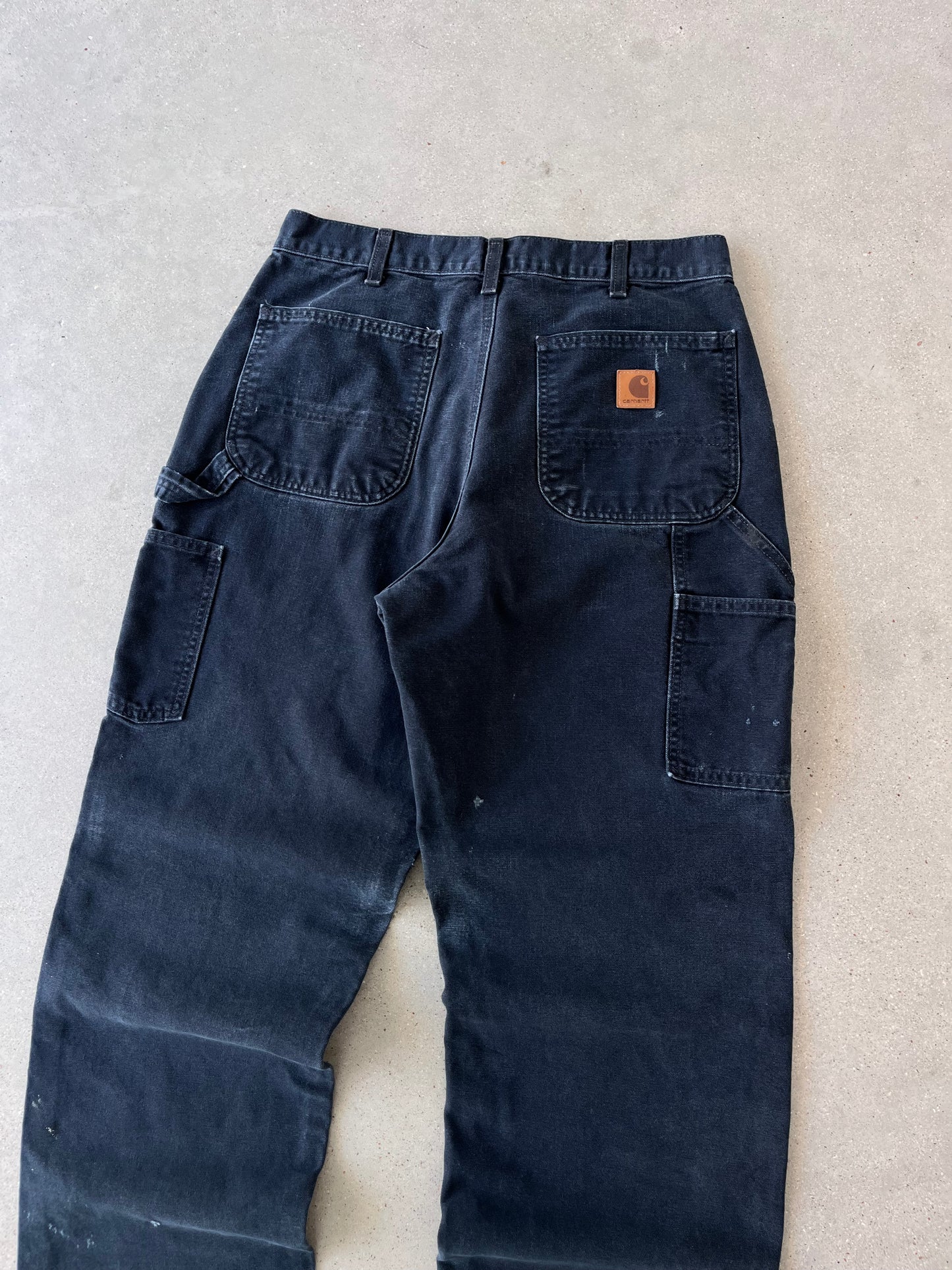 Vintage Carhartt Black Carpenter Pants - 31x32