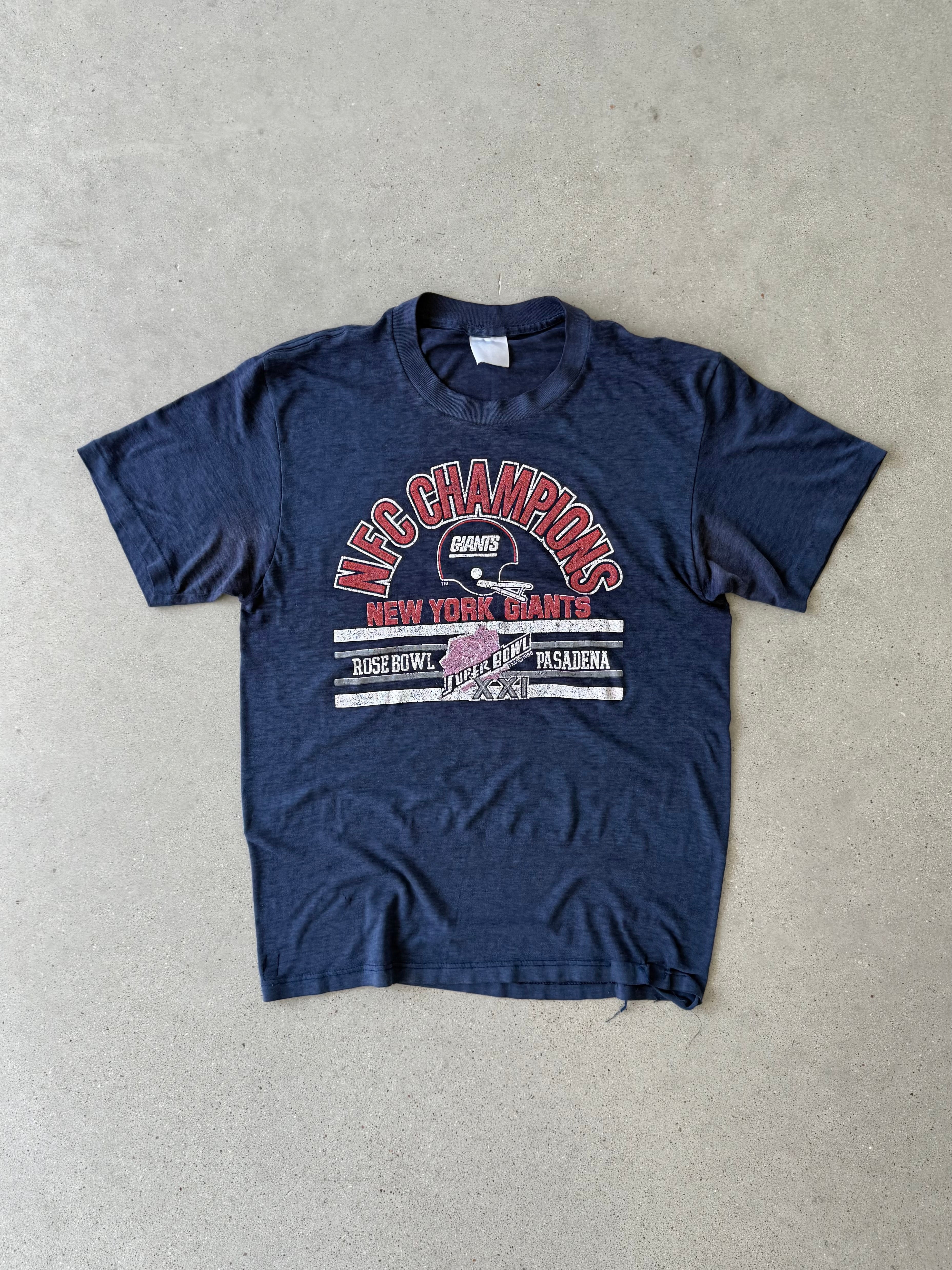 Vintage 1986 NY Giants Paper-thin Tee - S