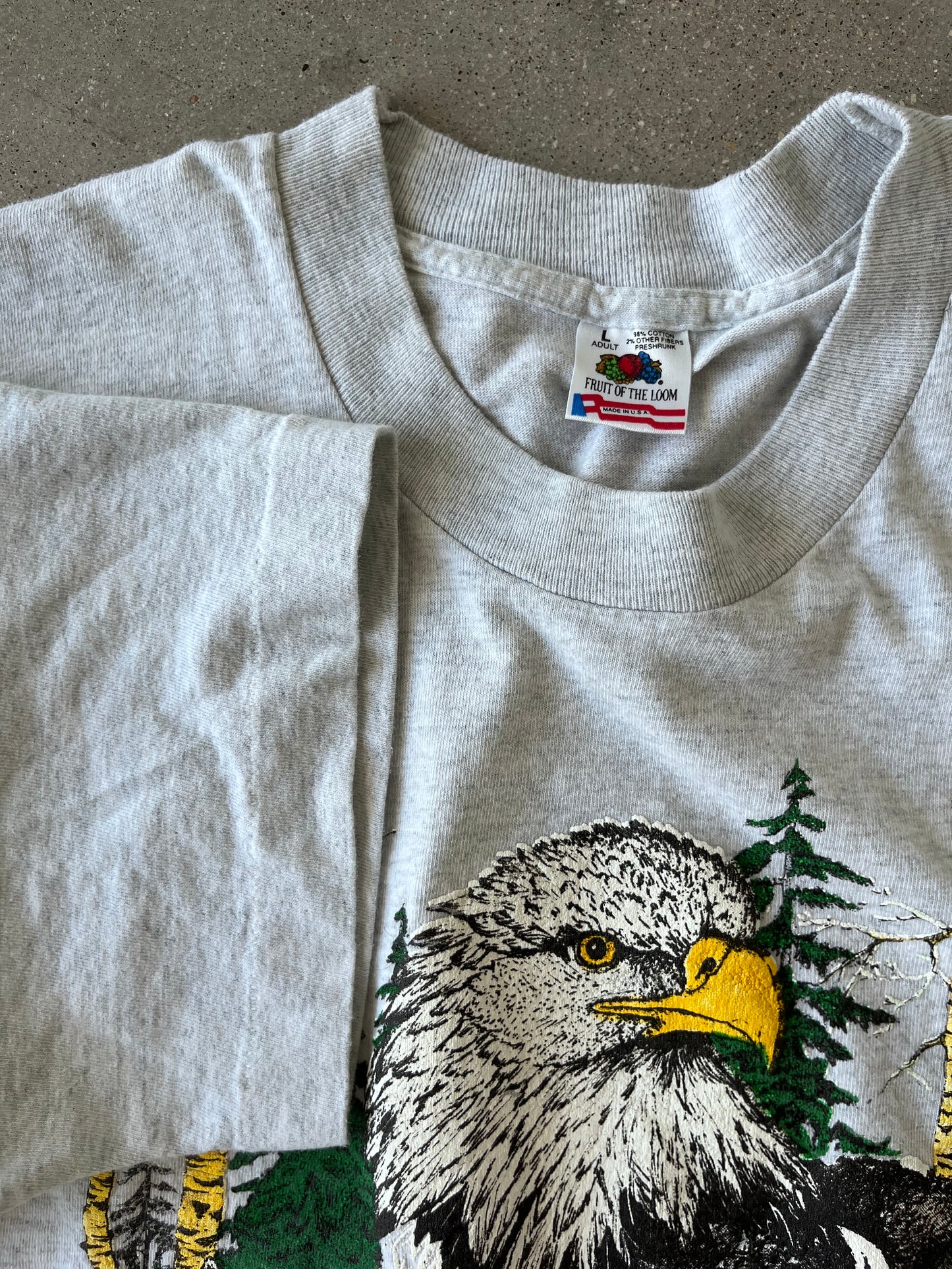 Vintage 1992 Nature Tee - L