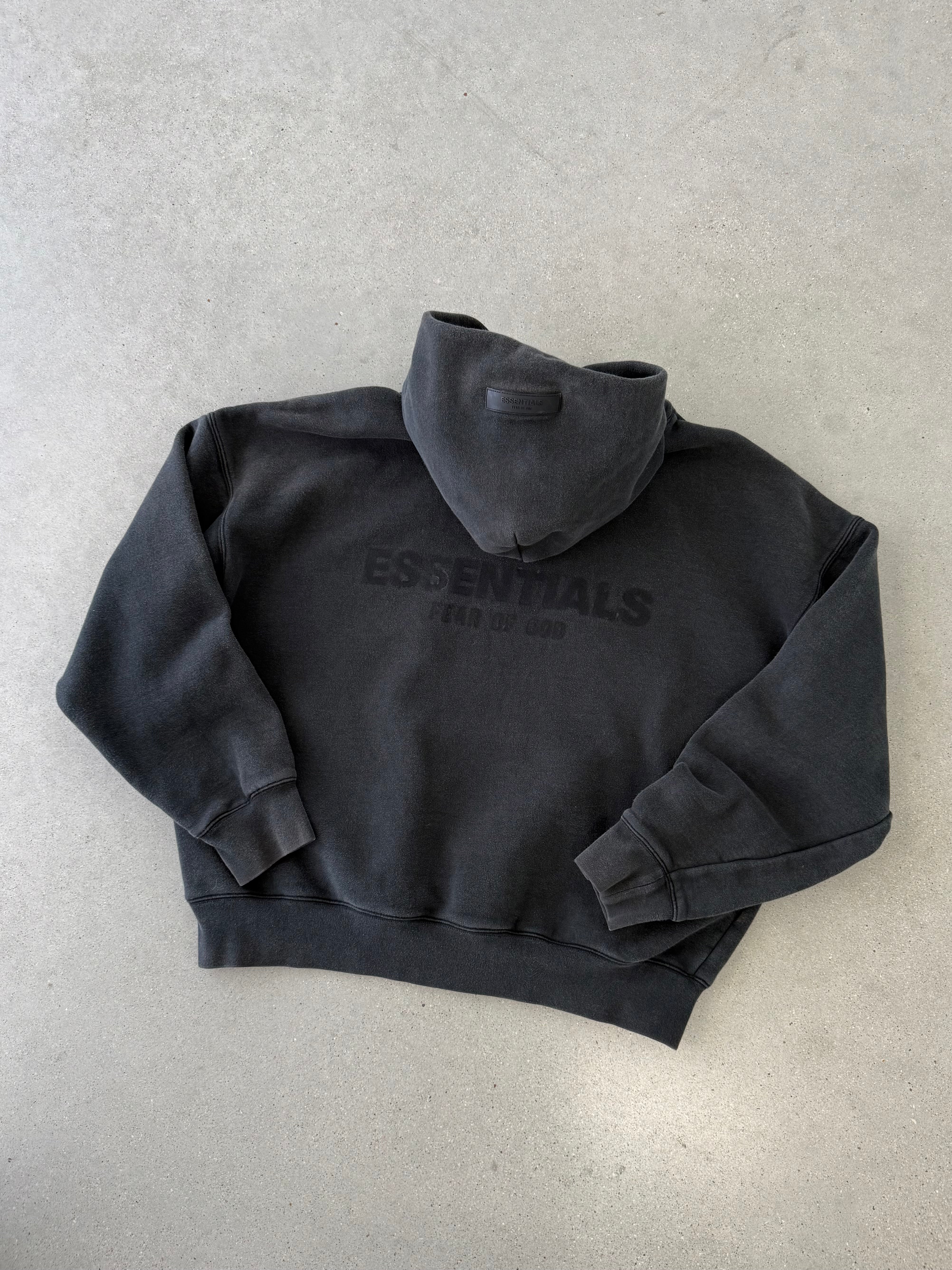 Faded Essentials 'Fear of God' Hoodie - M