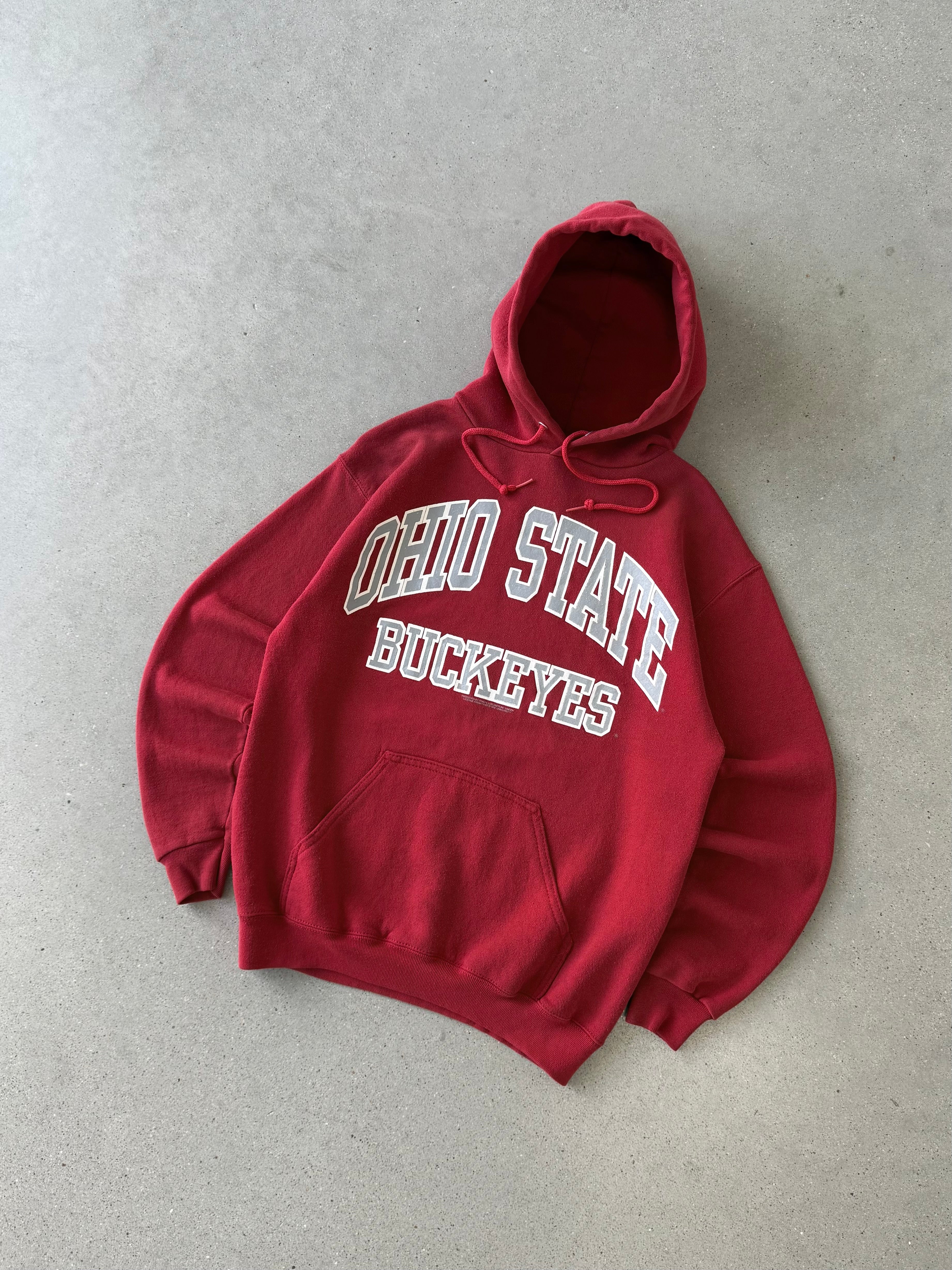 Vintage 90s Ohio State Buckeyes Hoodie - M