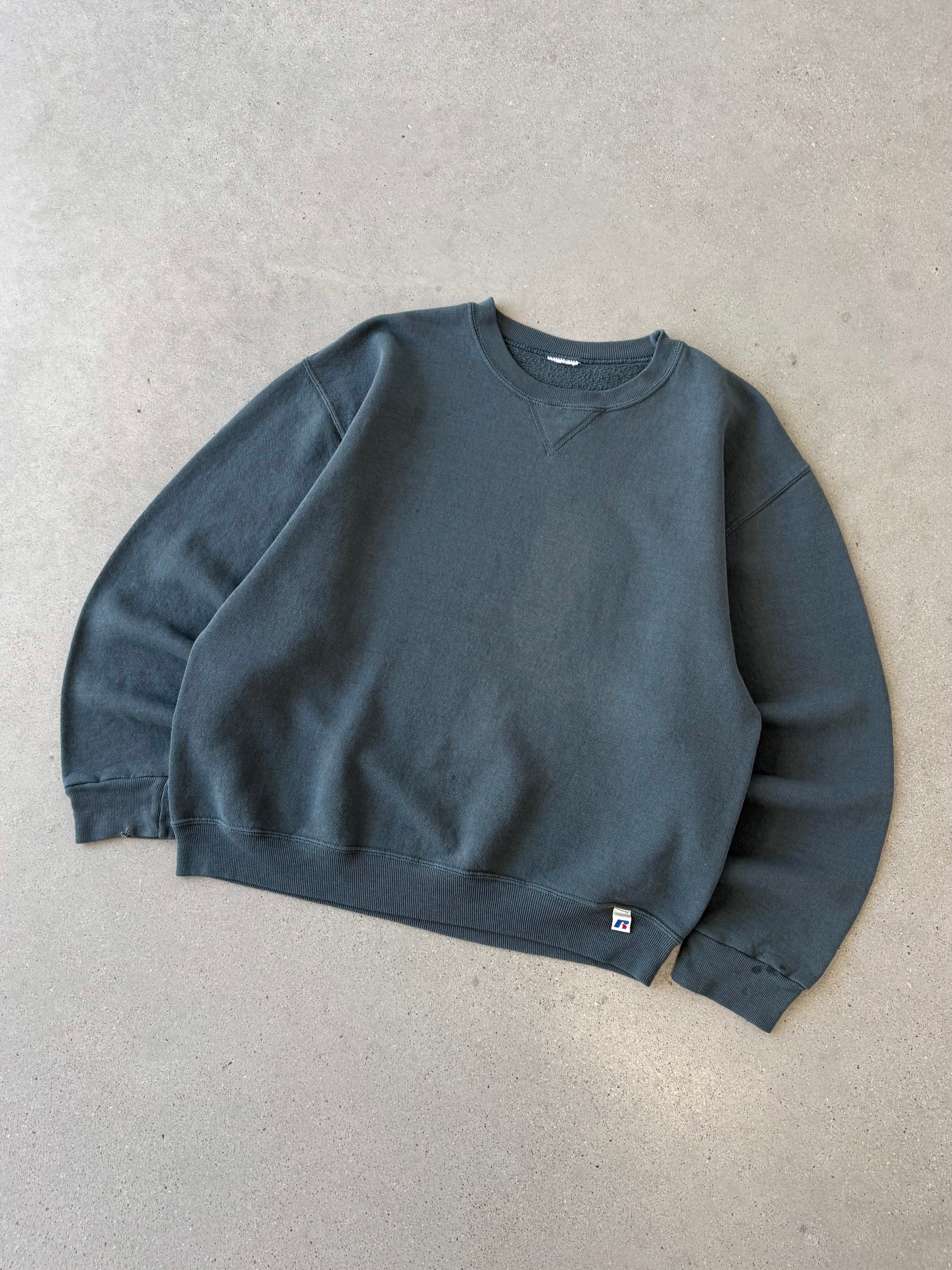 Vintage Sea Green Russell Athletic Crewneck - M