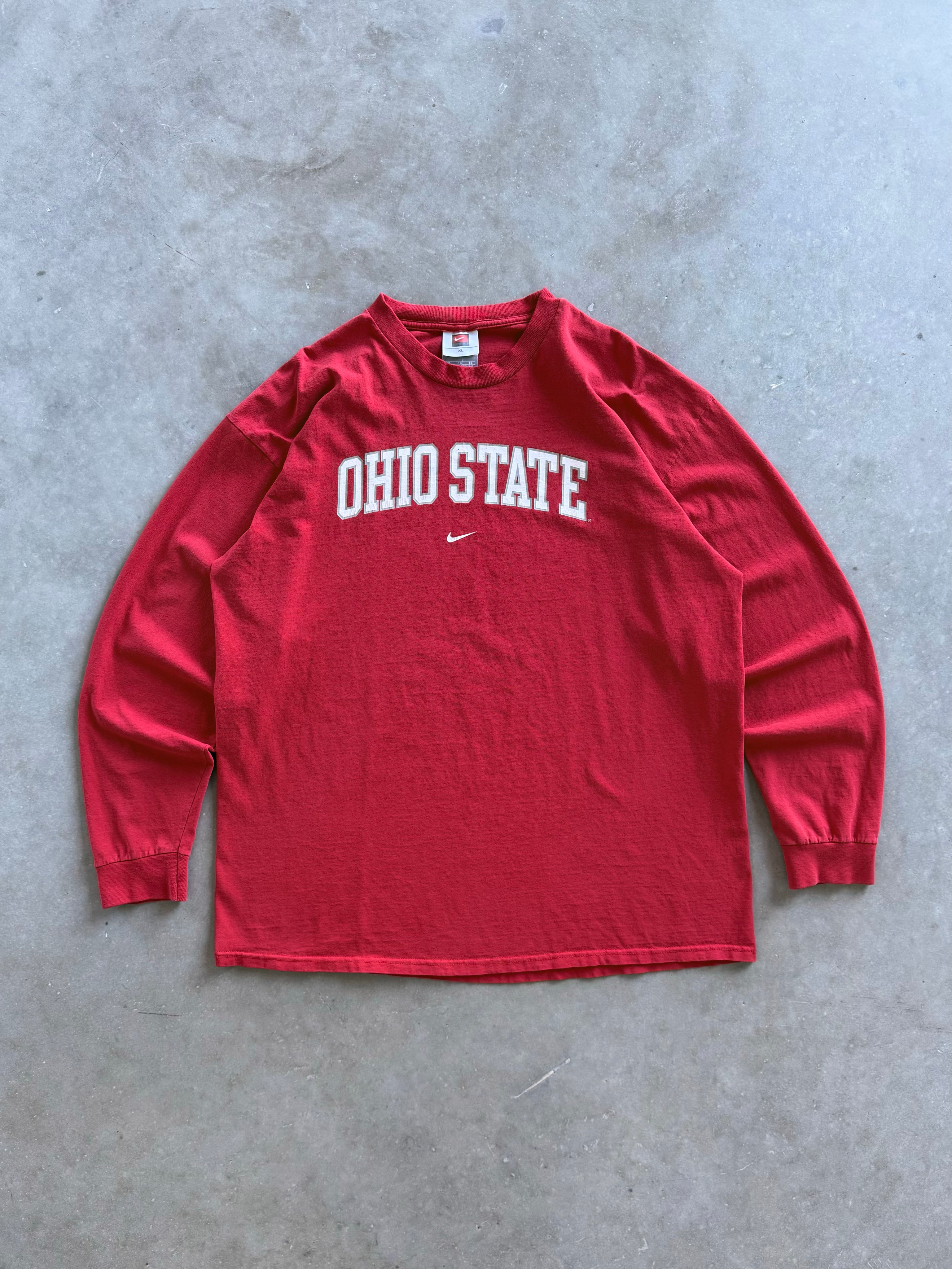 Vintage Ohio State Nike Team Long Sleeve T-shirt (XL)