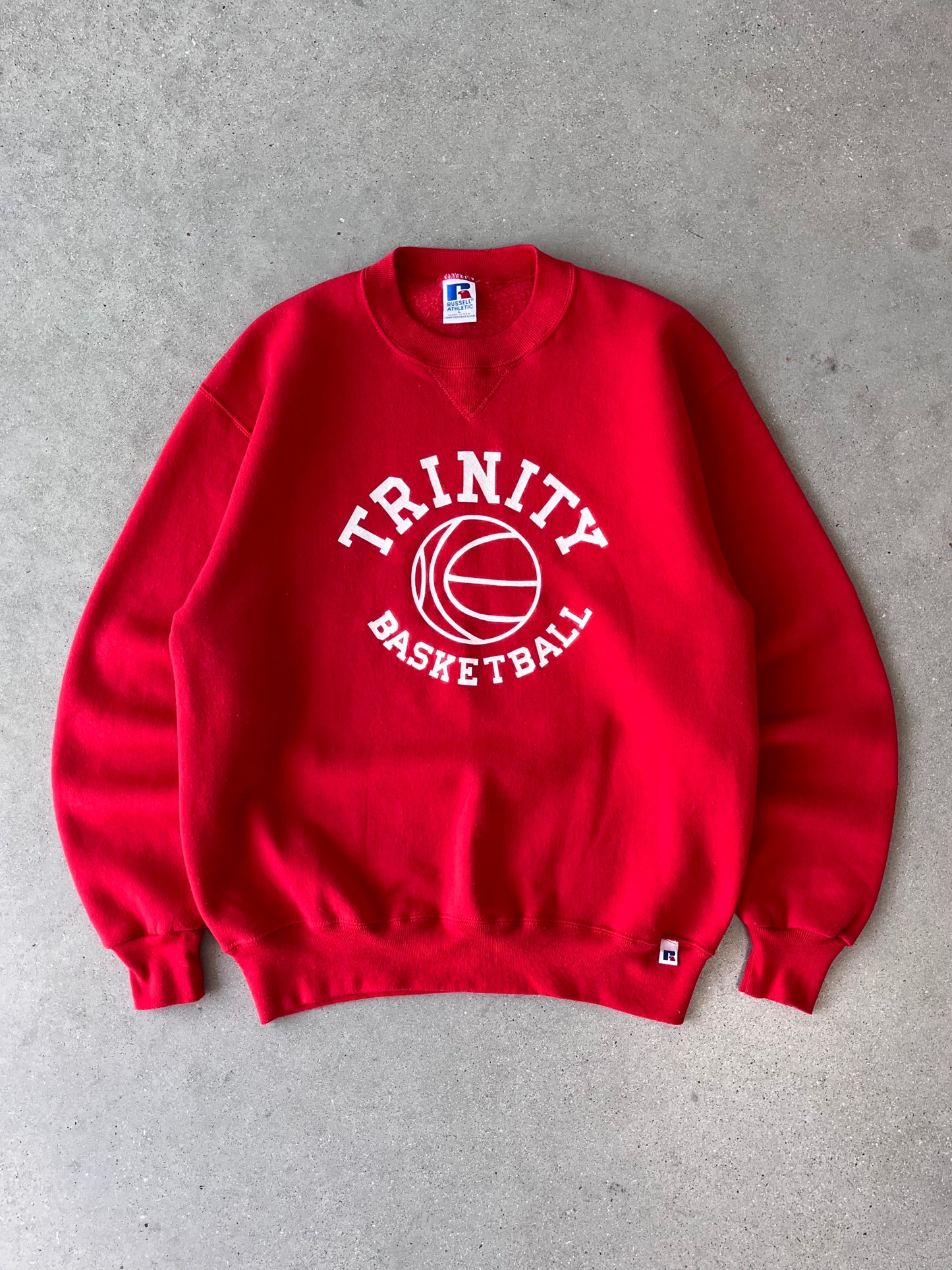 Vintage Trinity Basketball Russell Athletic Sweatshirt - L