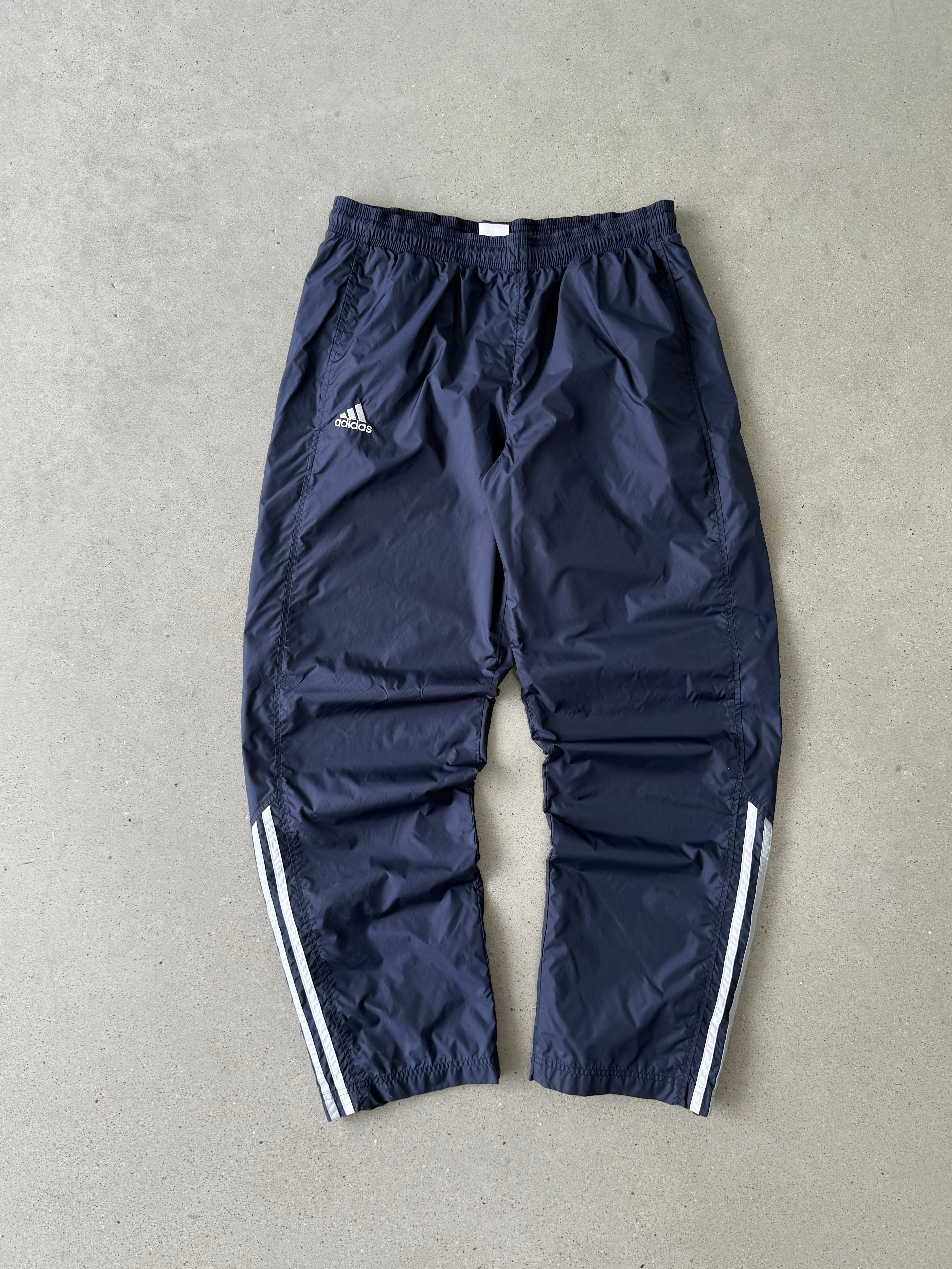 Vintage Adidas Navy/White Track Pants - S