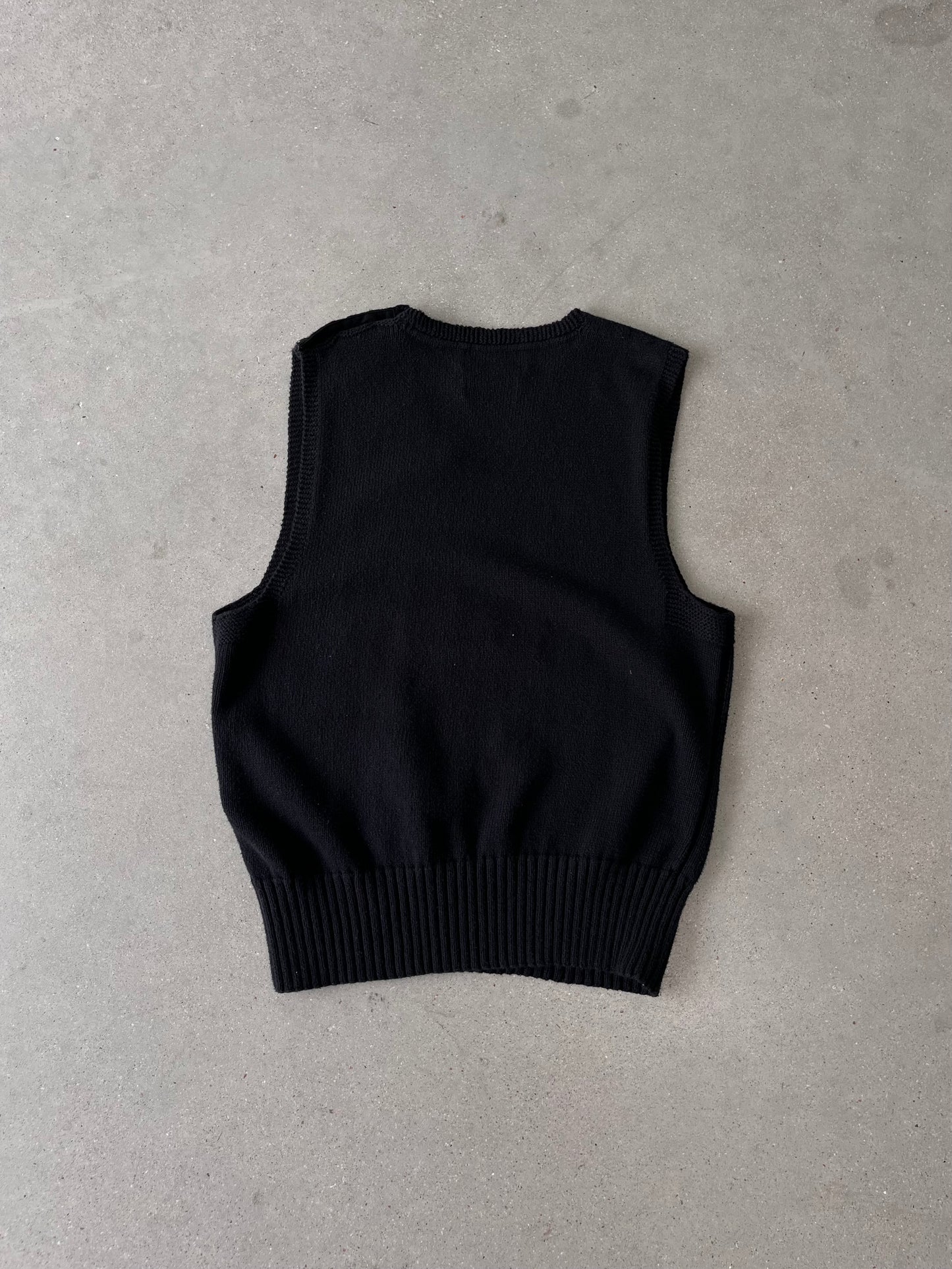 Vintage Y2K Polo Ralph Lauren "Life Guard" Knitted Vest - L