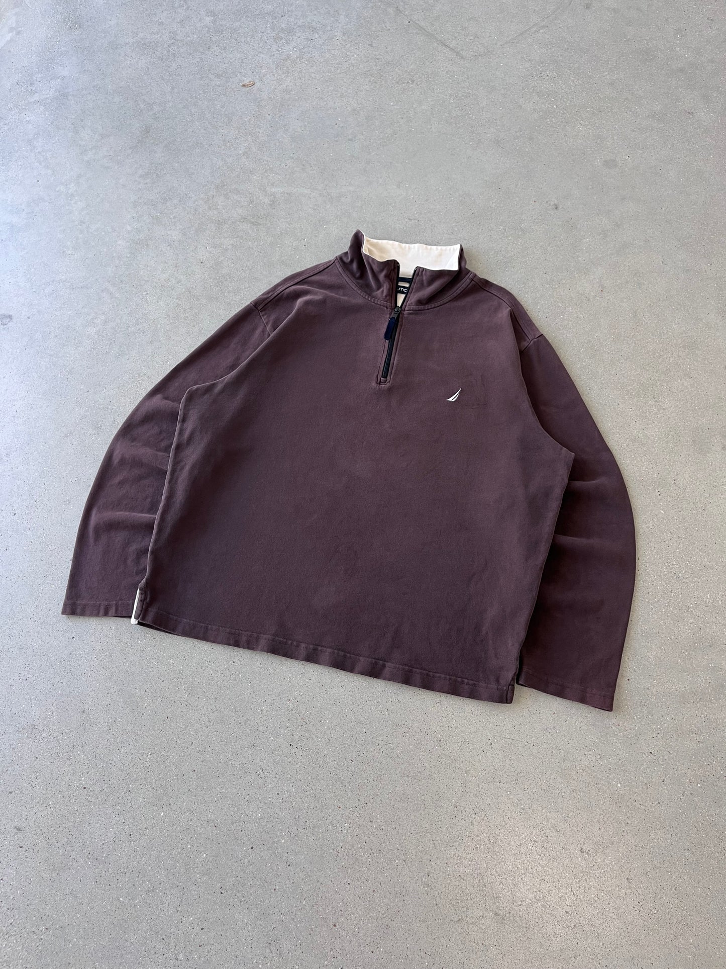 Vintage Nautica Quarter Zip - L