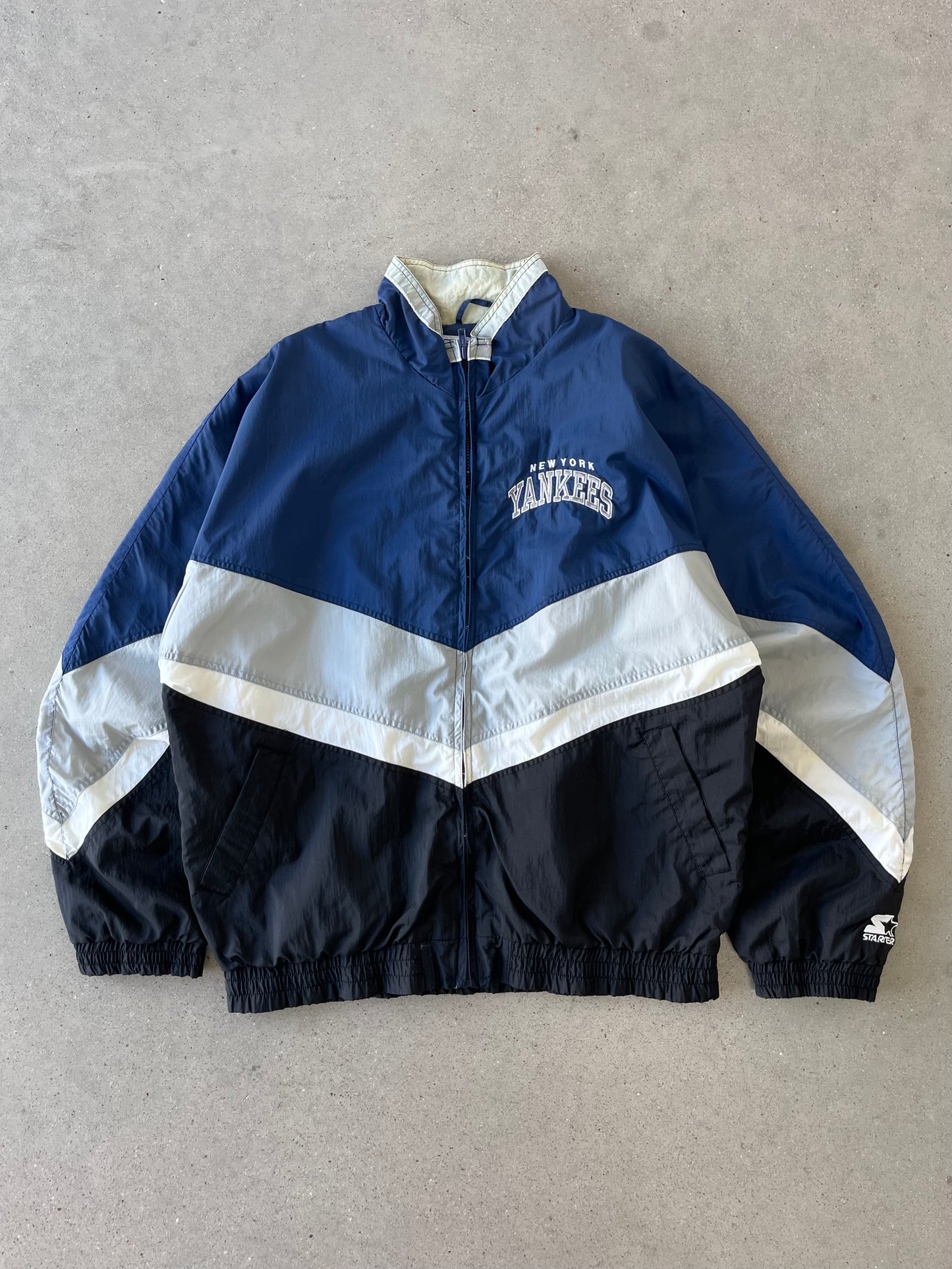 Vintage 90s NY Yankees Starter Windbreaker - L