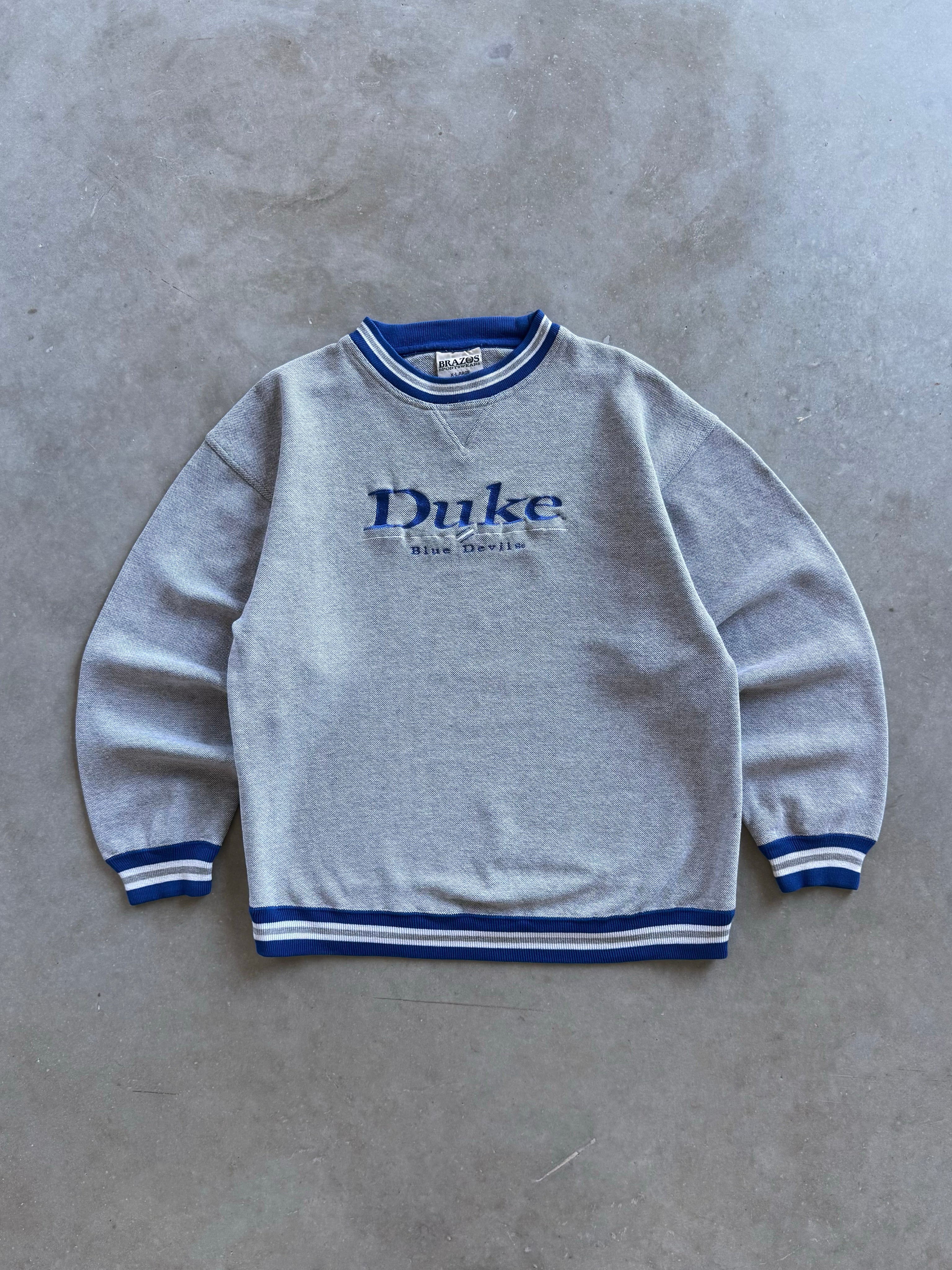Vintage Duke Blue Devils Sweatshirt (XL)