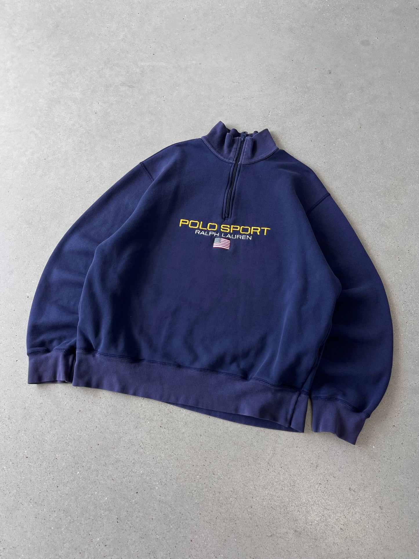 Vintage Polo Sport Ralph Lauren Quarter-zip - XL