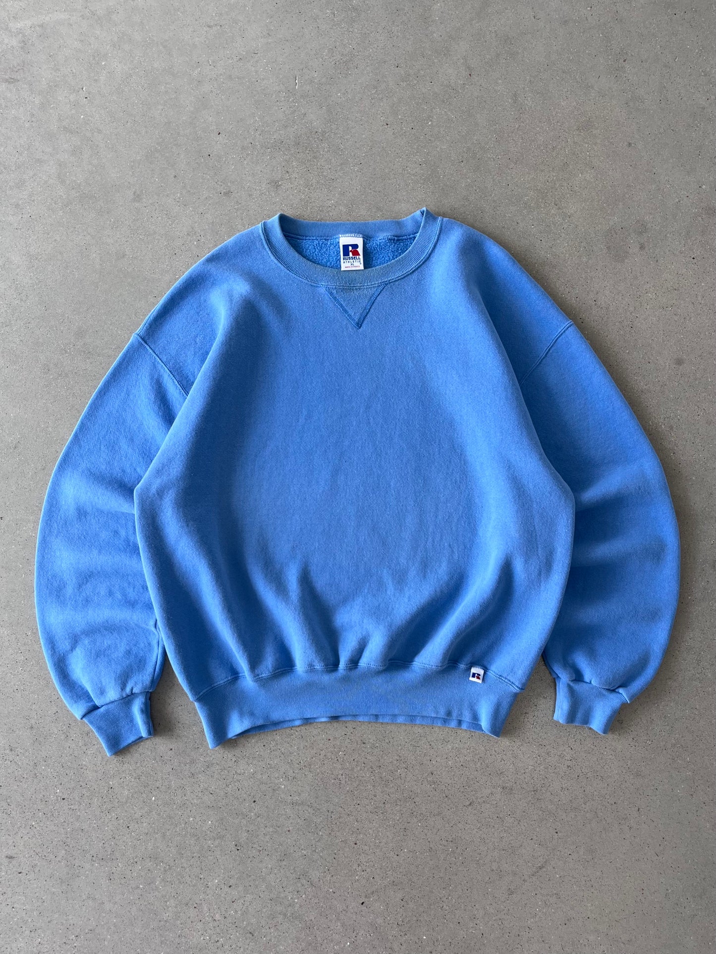 Vintage Sky Blue Russell Athletic Crewneck - XL