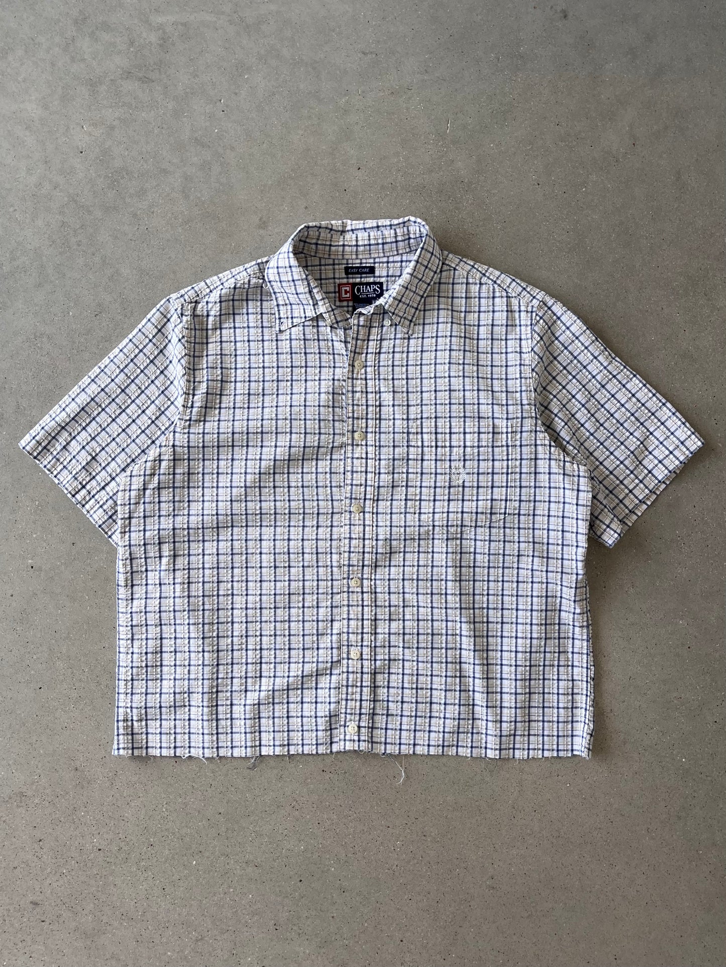 Vintage Chaps Boxy Button-up Shirt - L