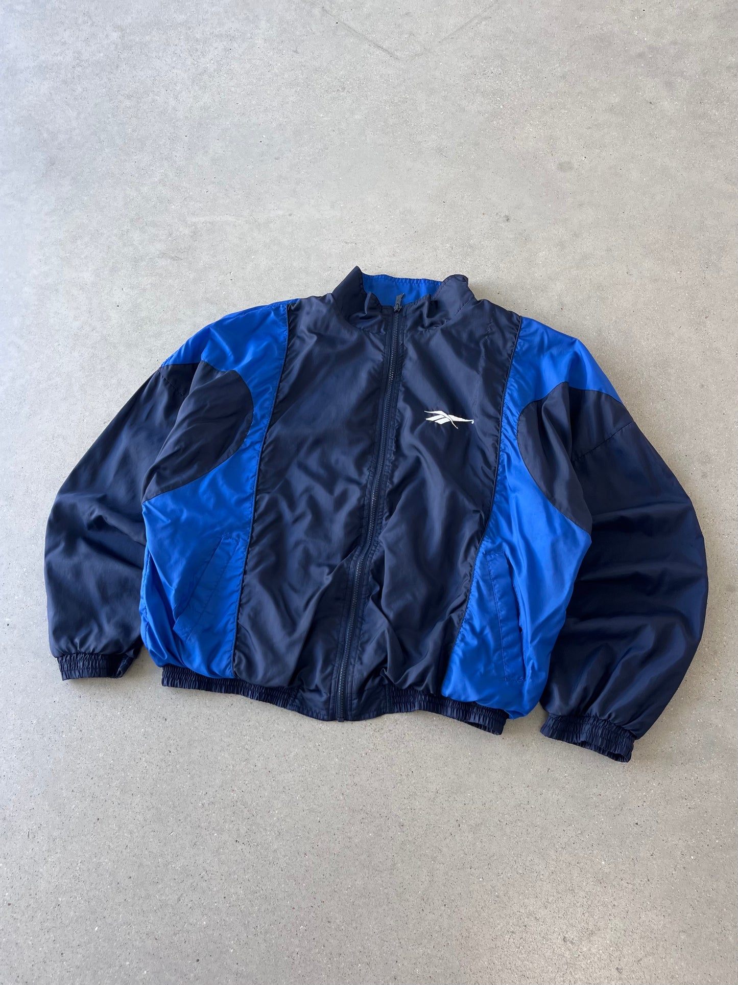 Vintage 90s Reebok Blue/Navy Windbreaker - XL