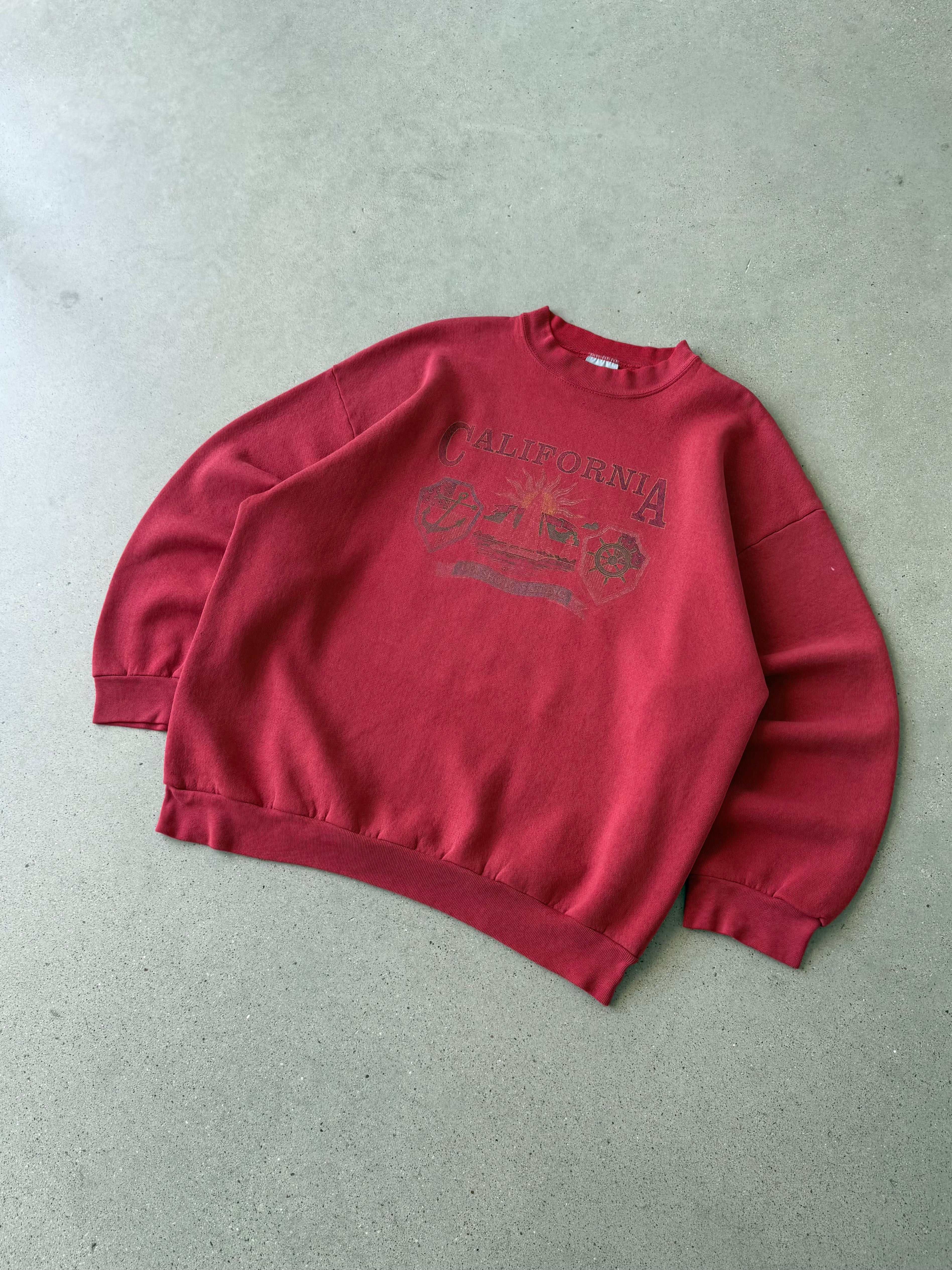 Vintage California Faded Crewneck - XXL