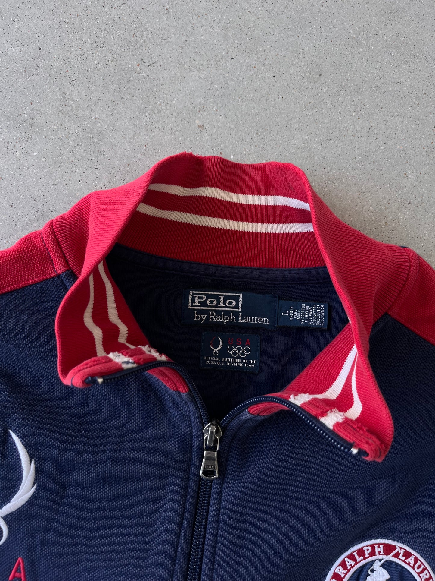 Vintage 2008 Beijing Olympics x Polo Ralph Lauren Jacket - L