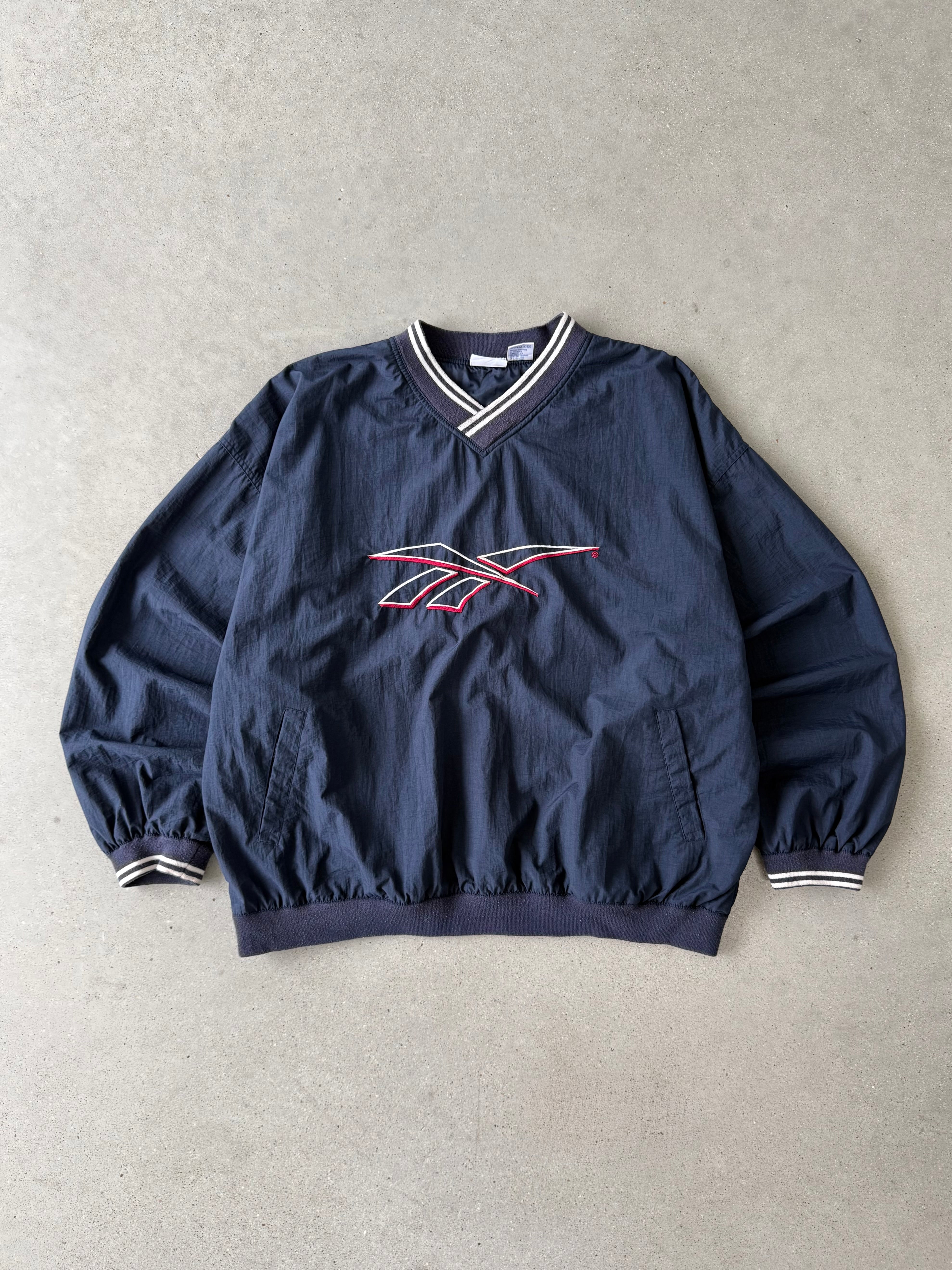 Vintage Reebok Track Pullover - XXL