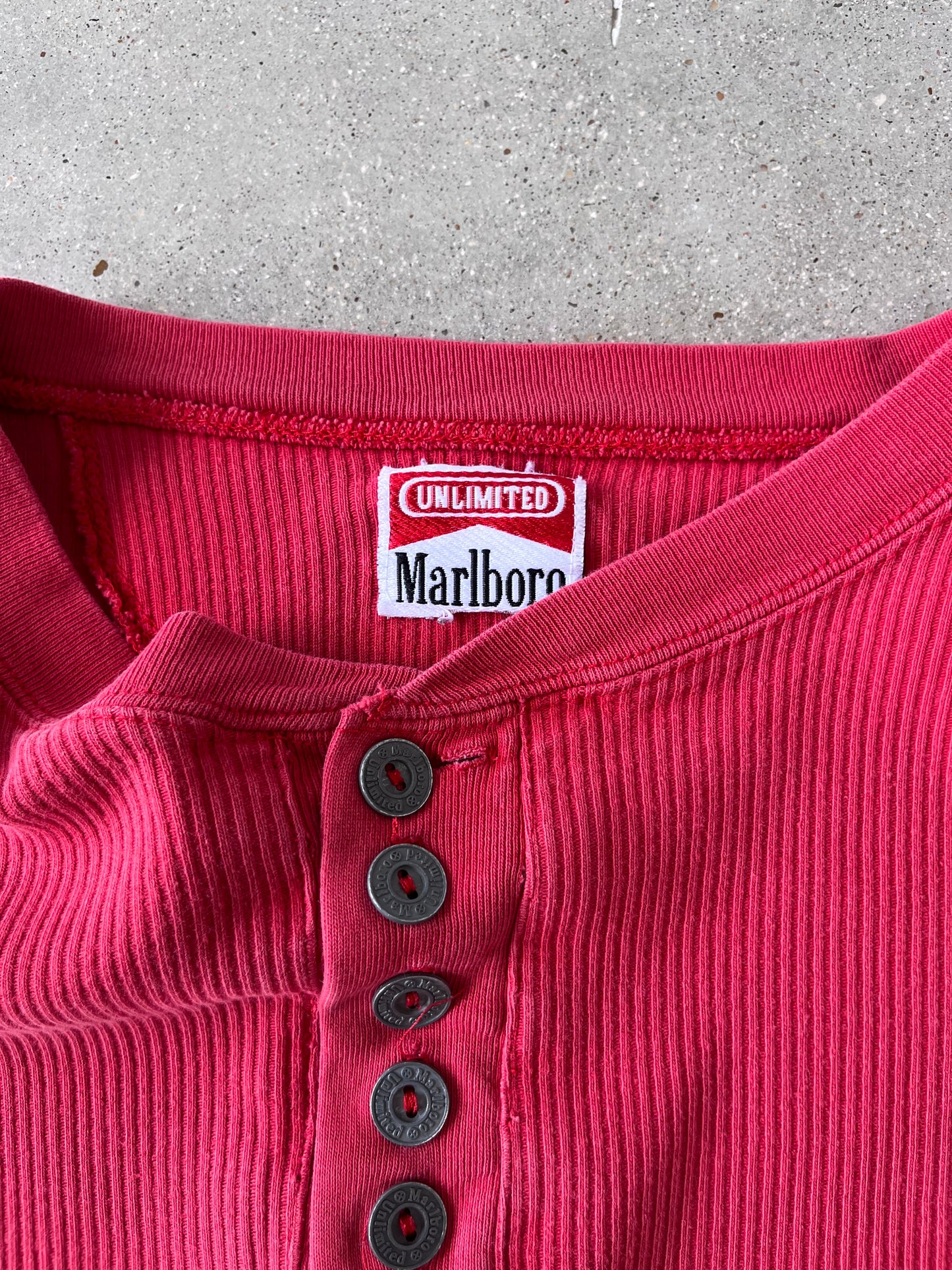 Vintage Marlboro Boxy Thermal  - L