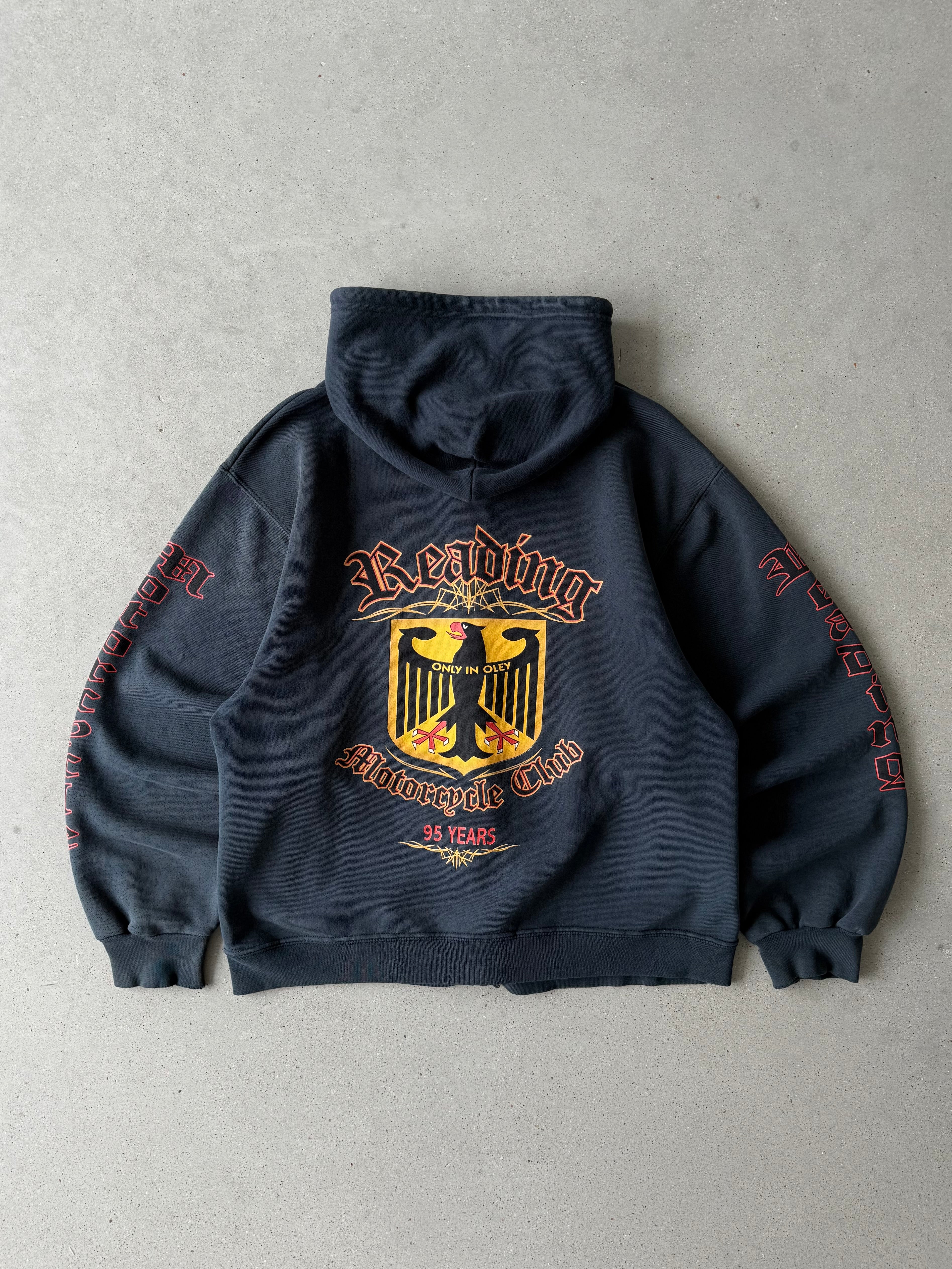 Vintage 2000s Reading Motorcycle Club Hoodie - L