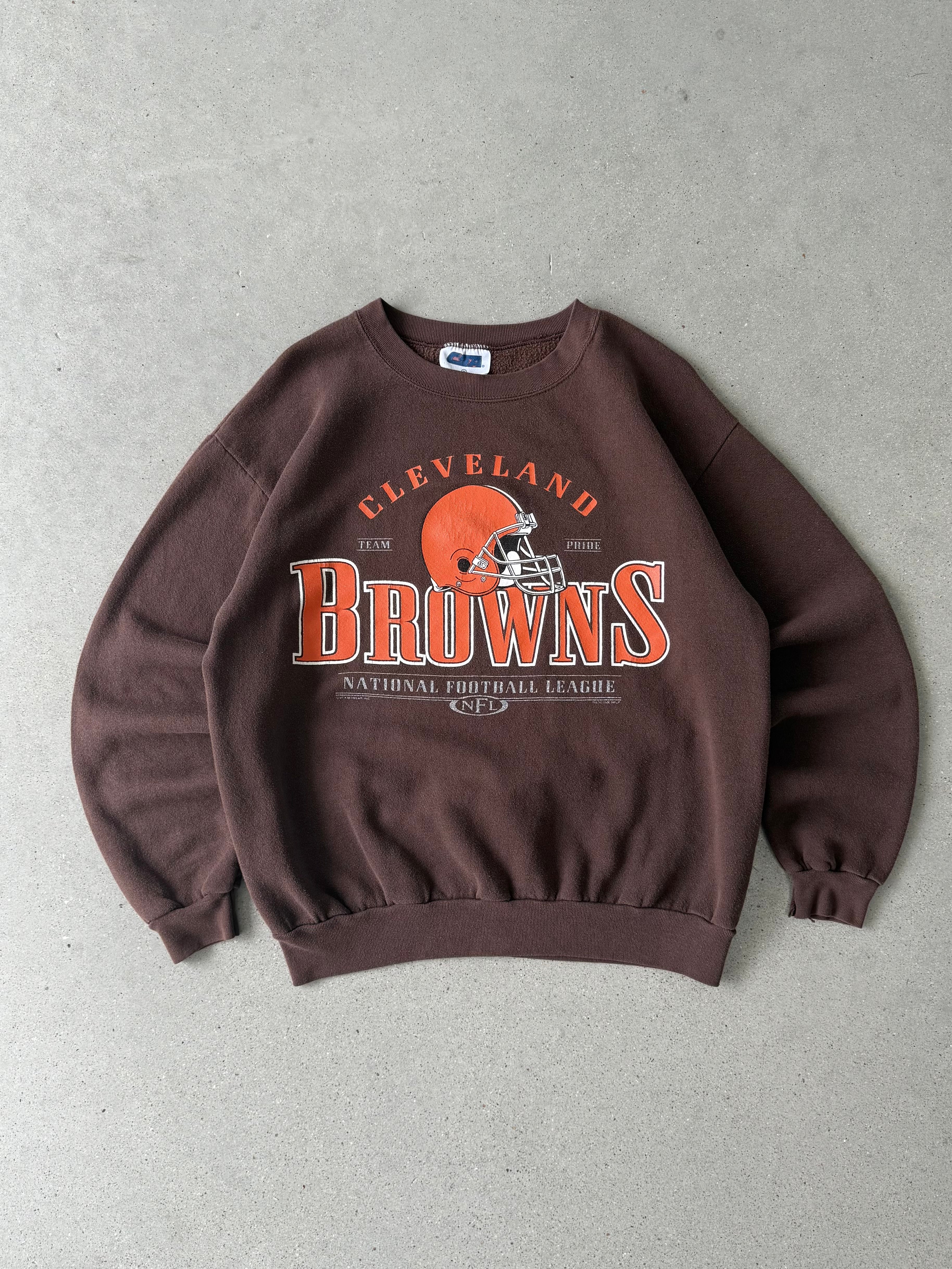 Vintage 2000 Cleveland Brown Crewneck - M