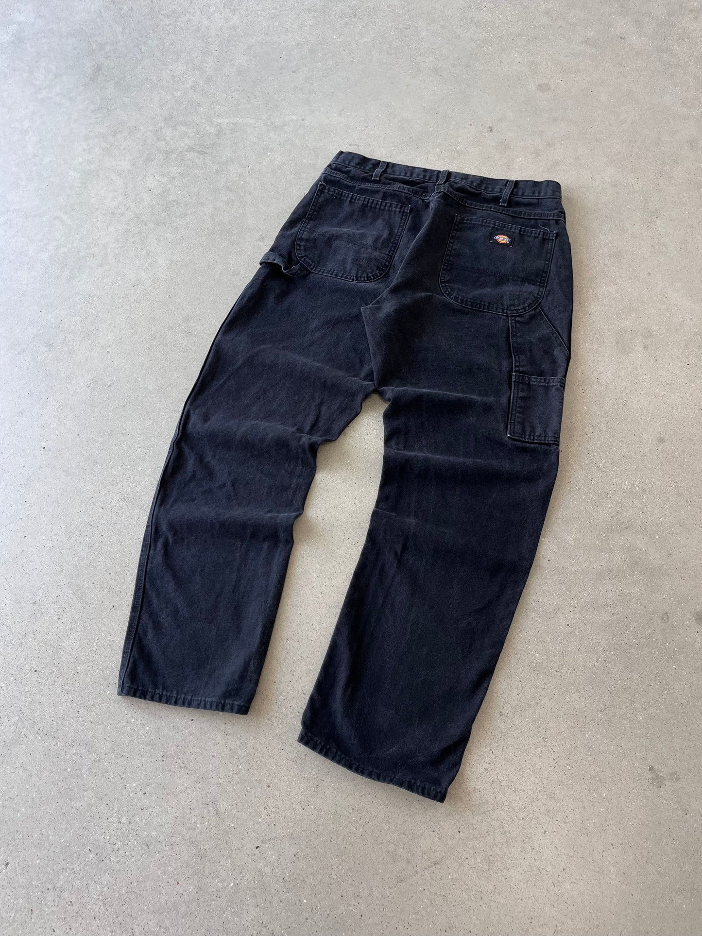 Vintage Dickies Black Carpenter Pants - 34x32