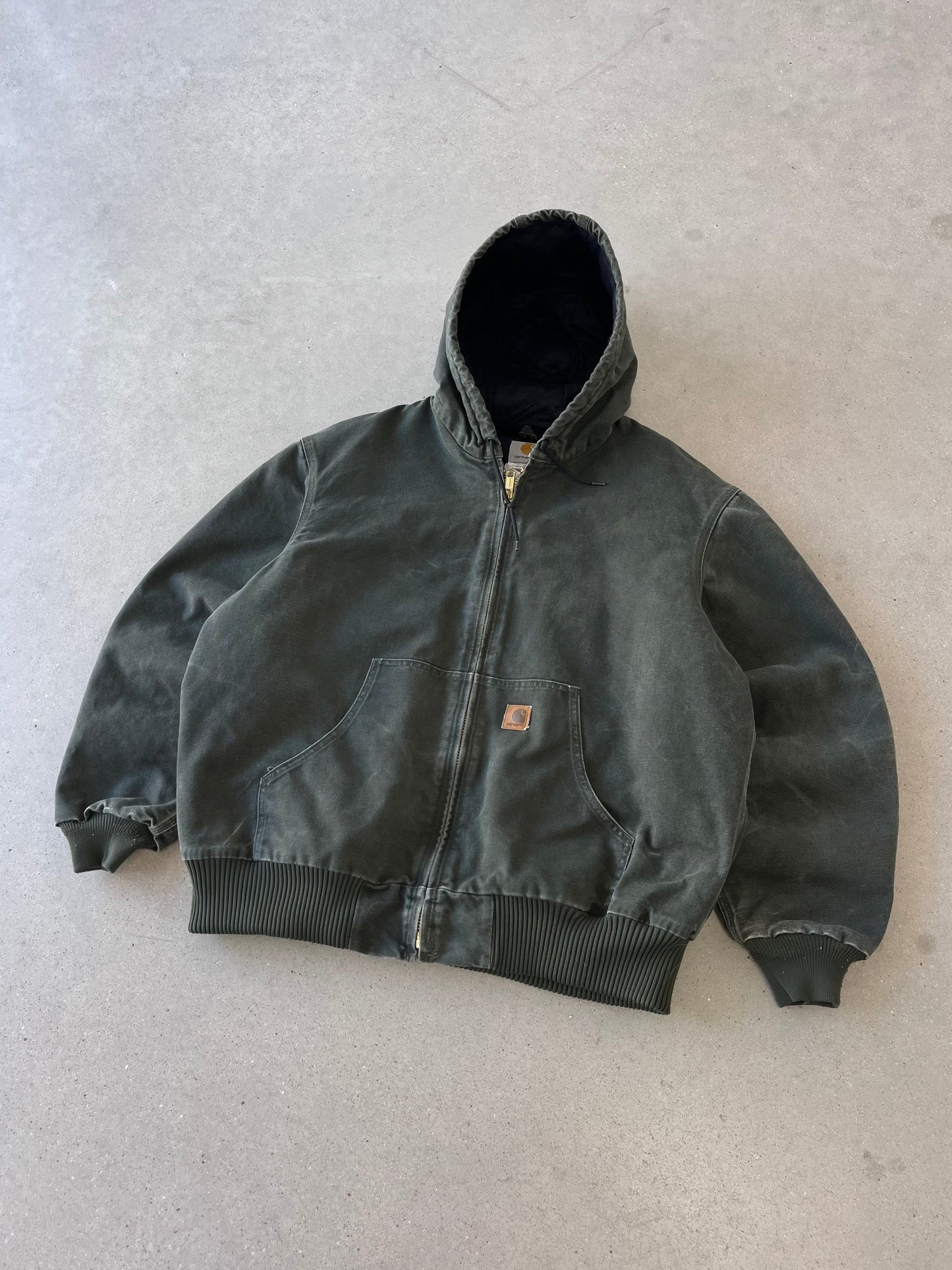 Vintage Carhartt Olive Active Jacket - XL