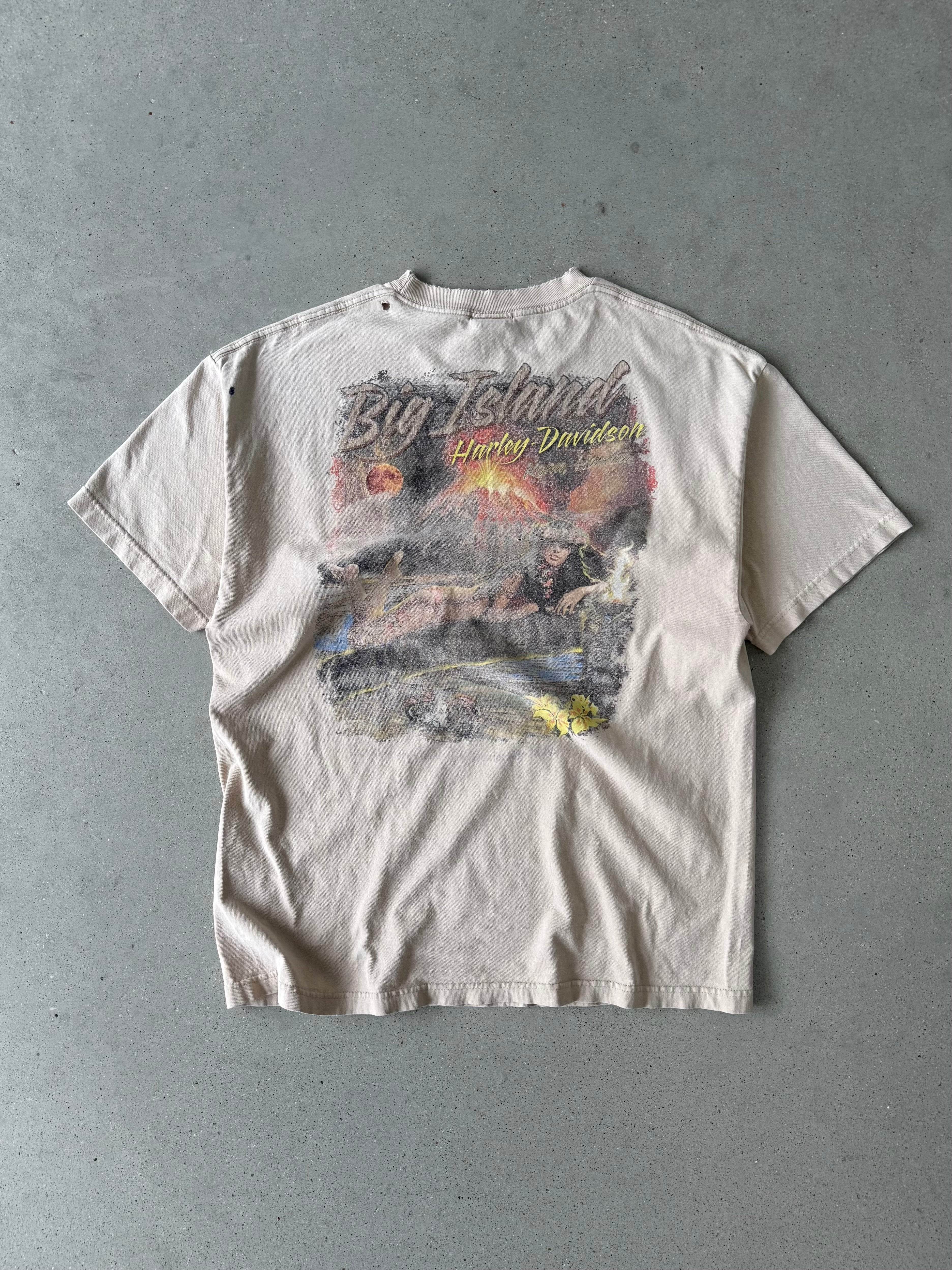 Vintage Harley Davidson Big Island Hawaii Tee - XL