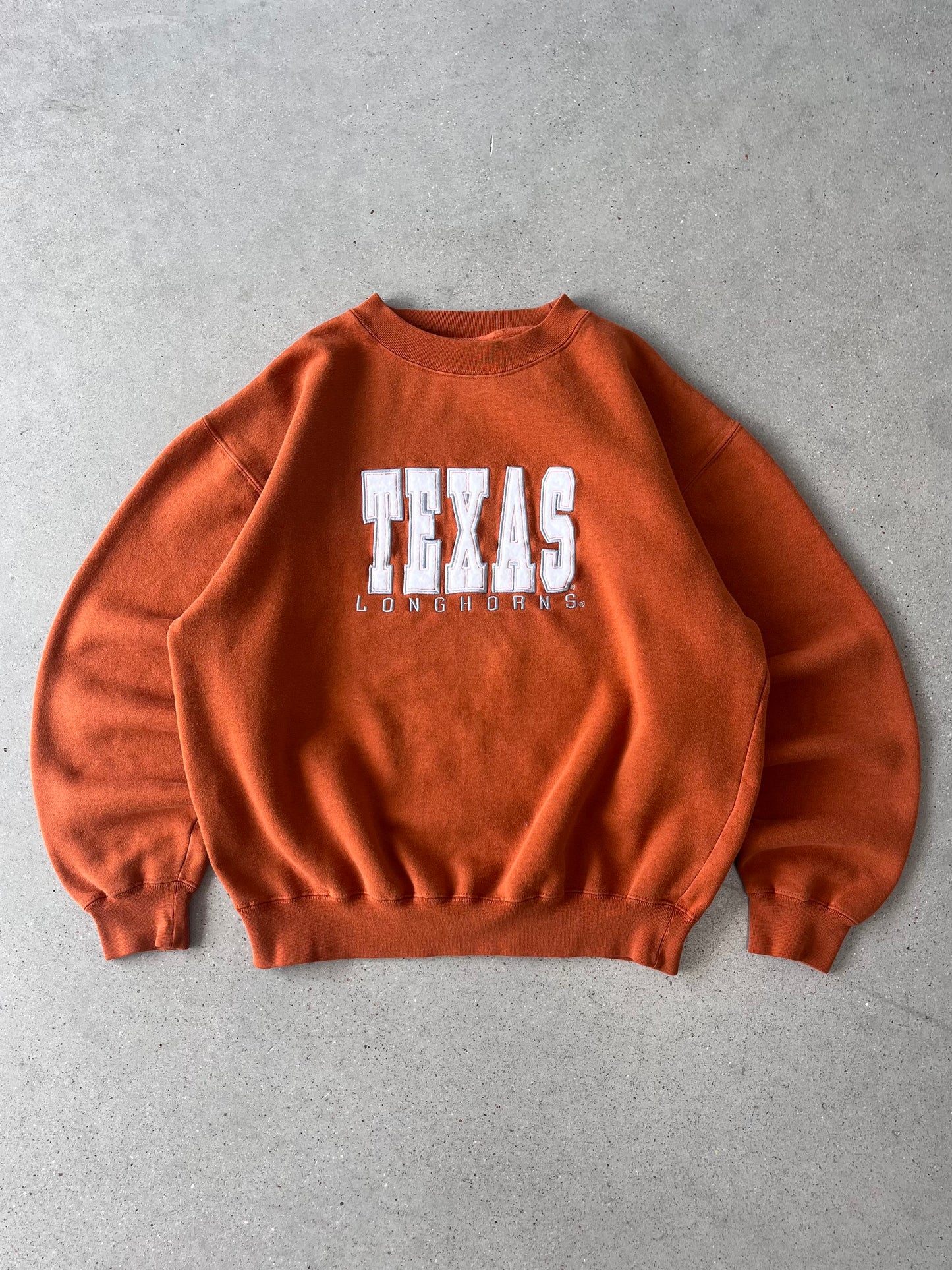 Vintage Texas University Embroidered Crewneck - M