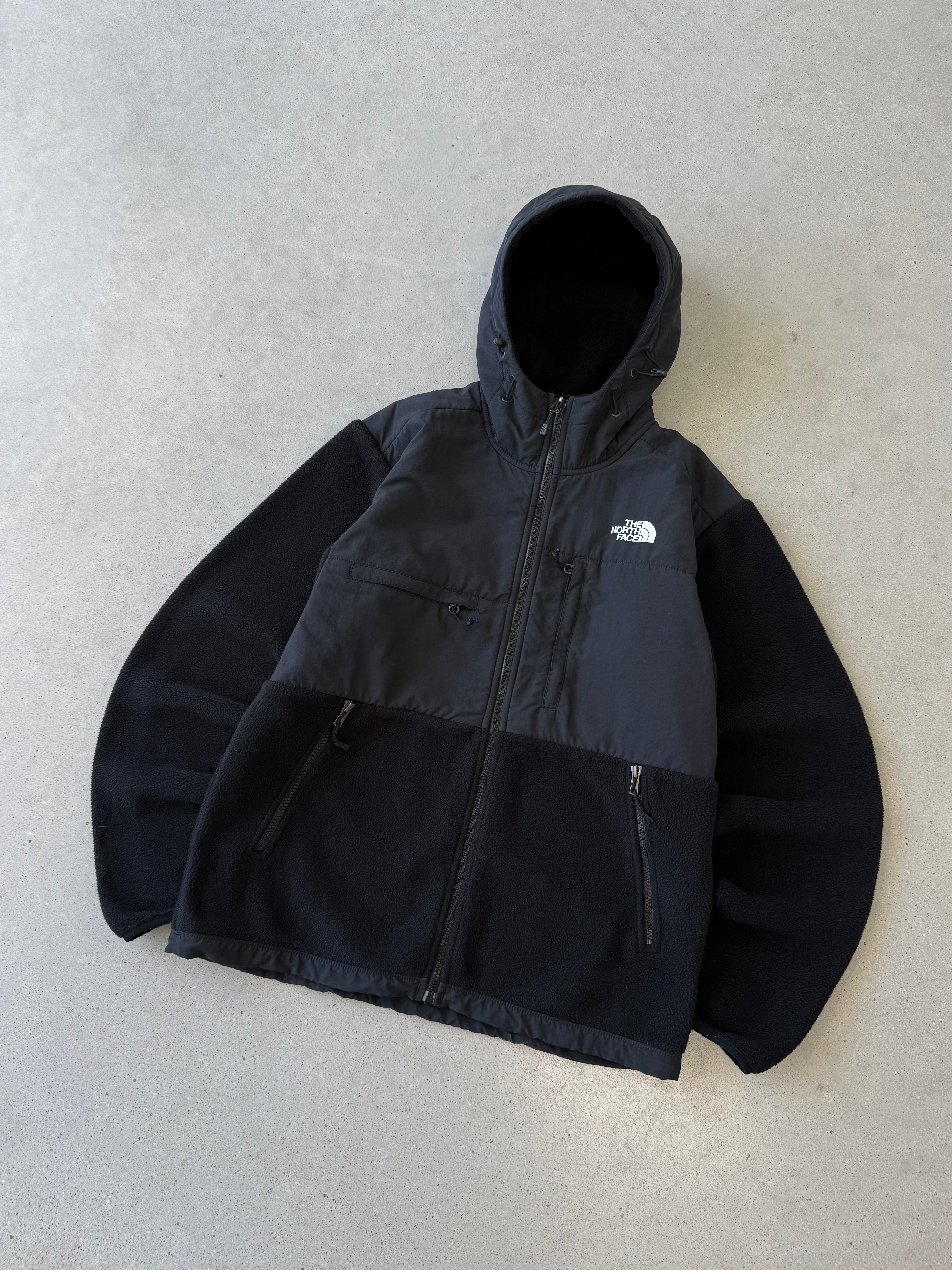 Vintage The North Face Denali Hooded Jacket - S (Black)