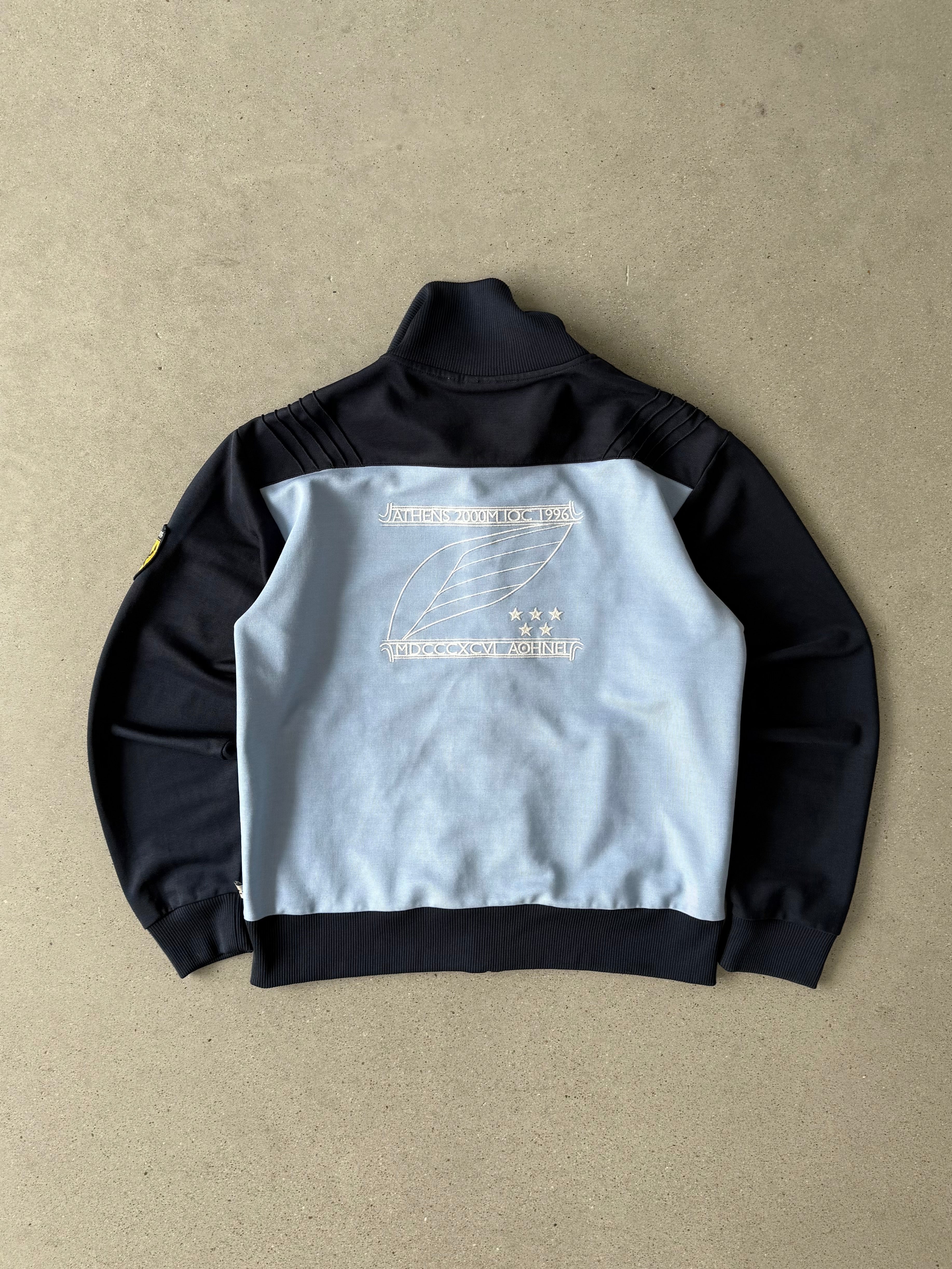 Vintage Blue Marlin Athens Tracksuit Jacket - M