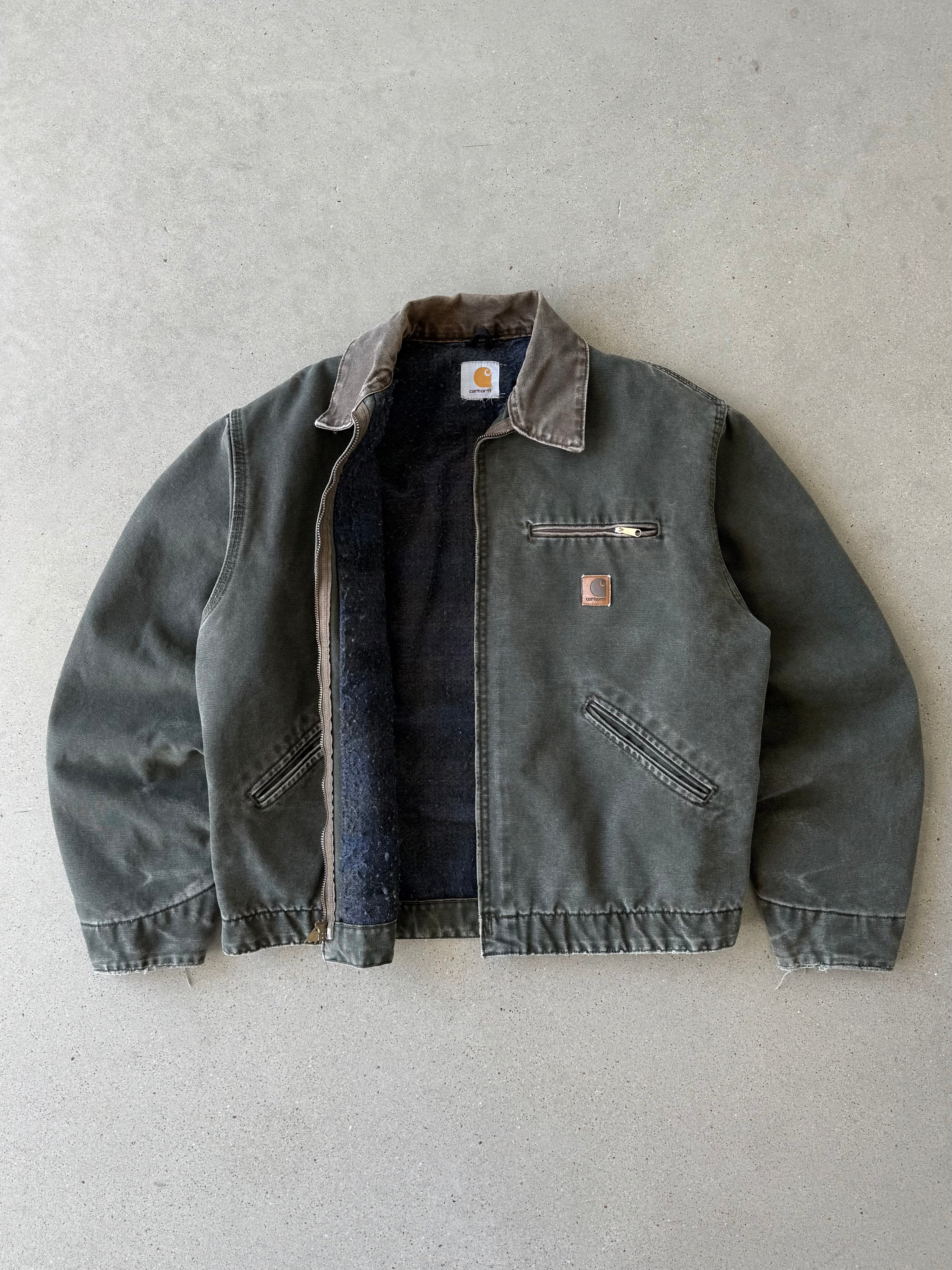 Vintage Carhartt Forest Green Detroit Jacket - L