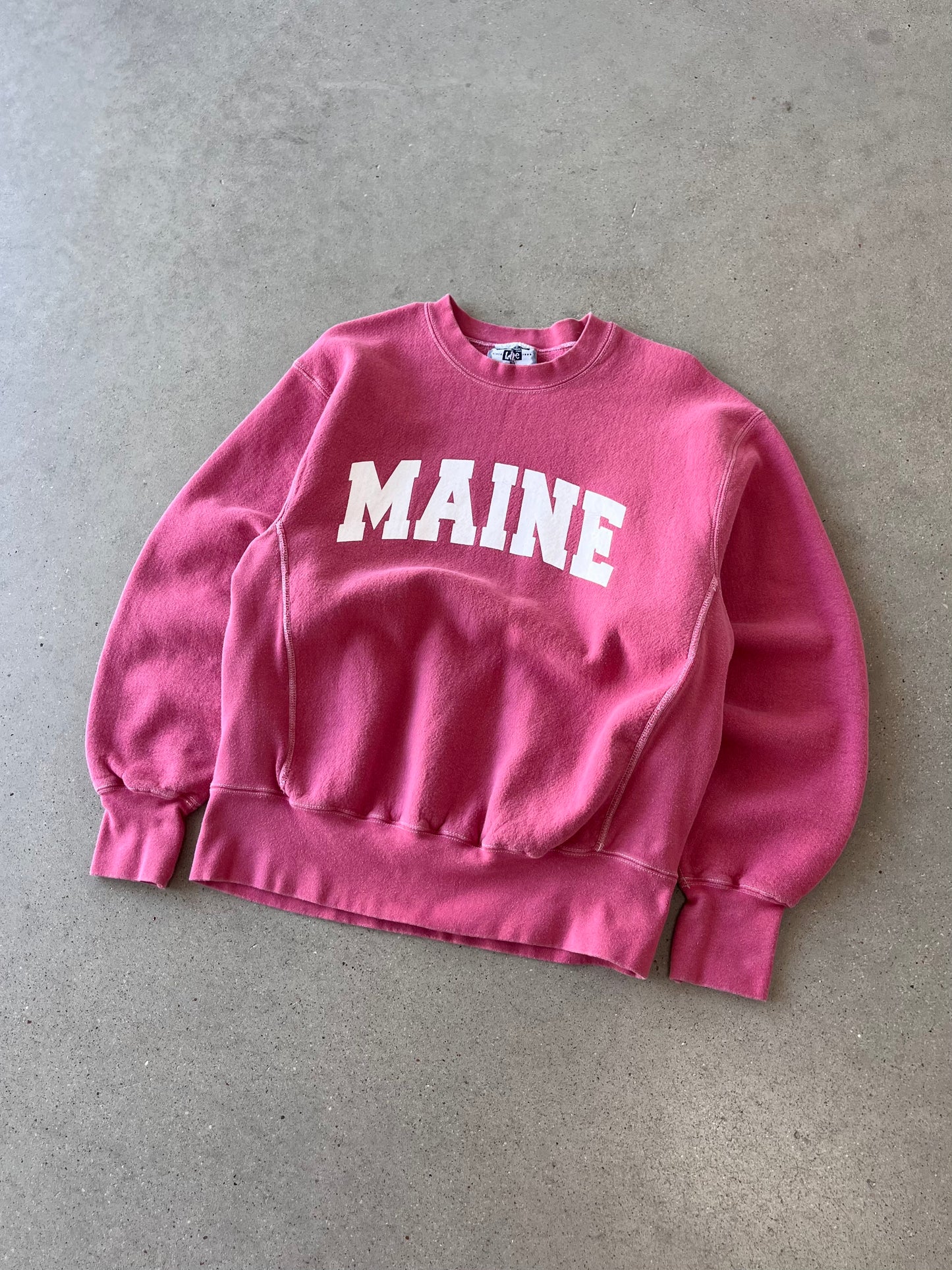 Vintage Maine Lee Crewneck - L