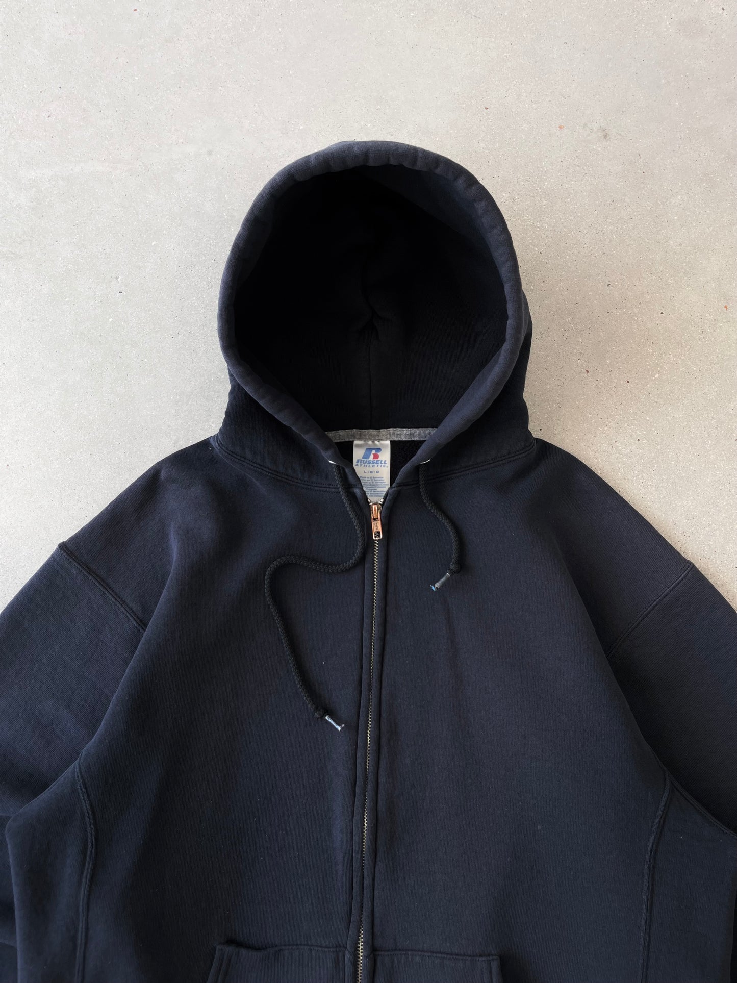 Vintage Russell Athletic Zip-up Hoodie - L