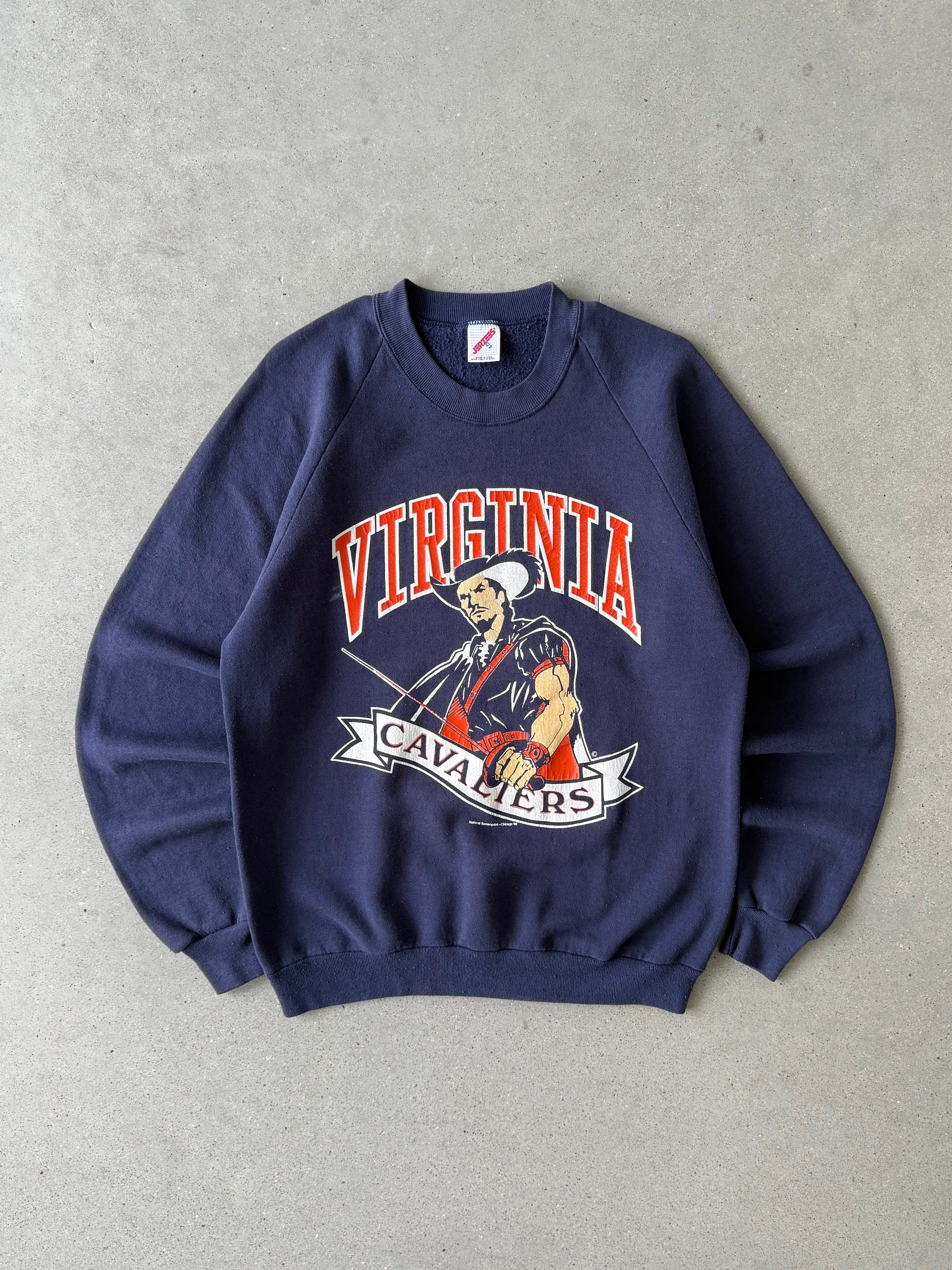 Vintage 1989 Virginia Cavaliers Crewneck - XL