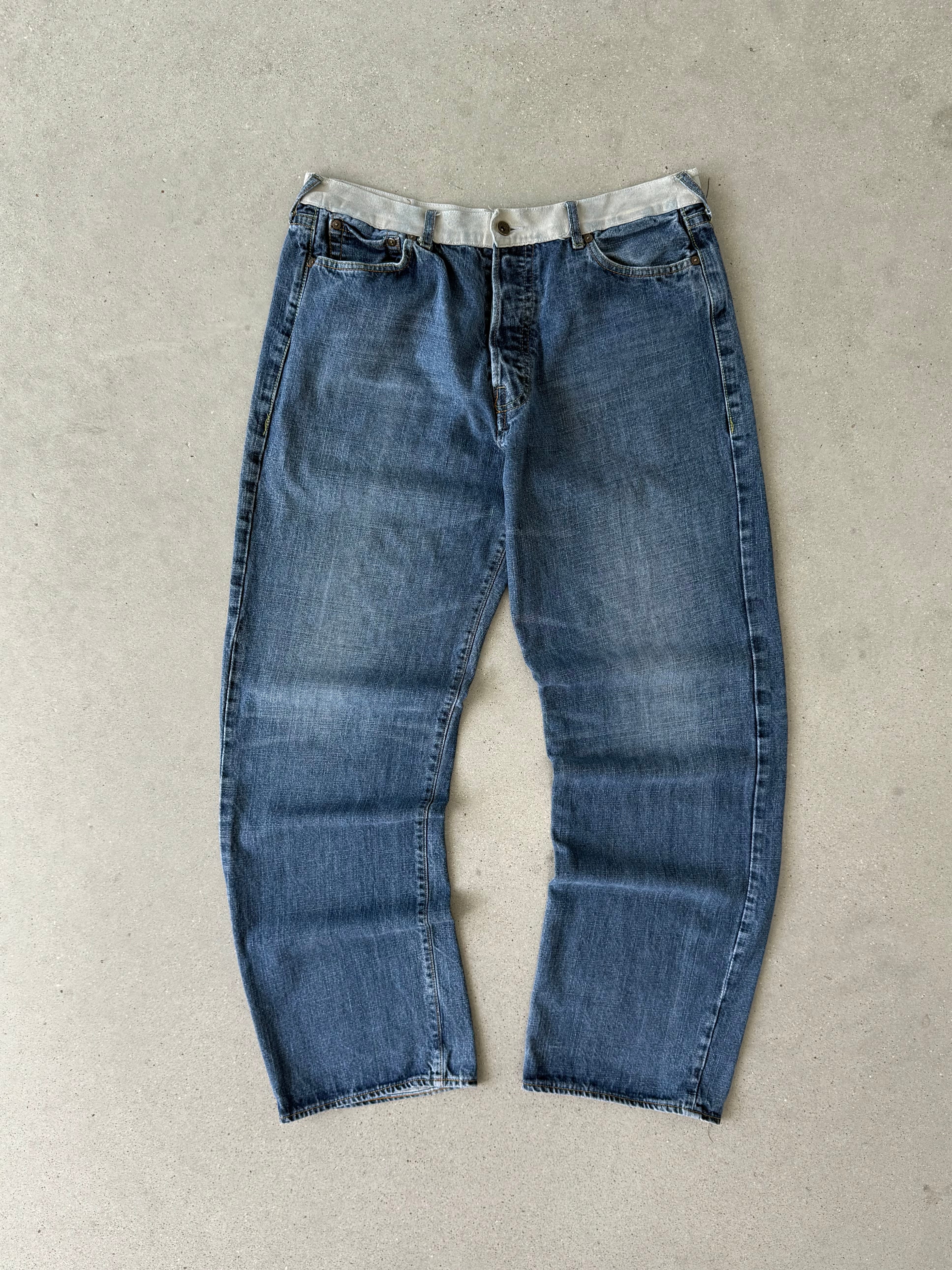 Vintage Y2K EVISU Japanese Brand Jeans - 34x33