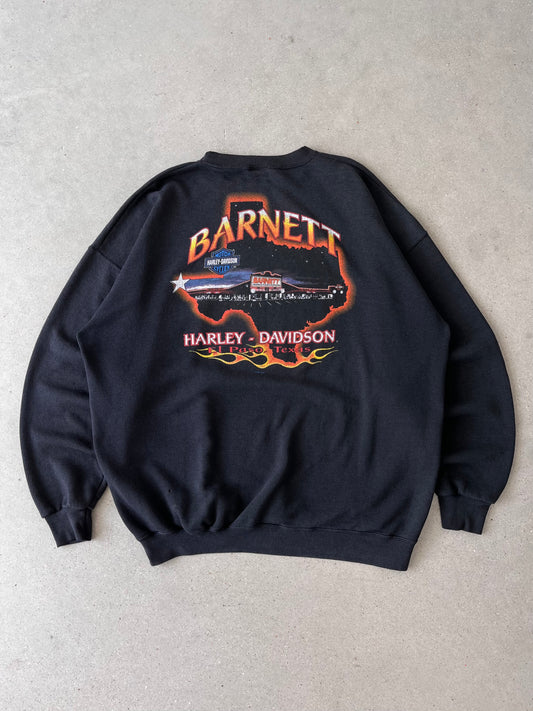 Vintage 1998 Barnett Harley Davidson Crewneck - XXL