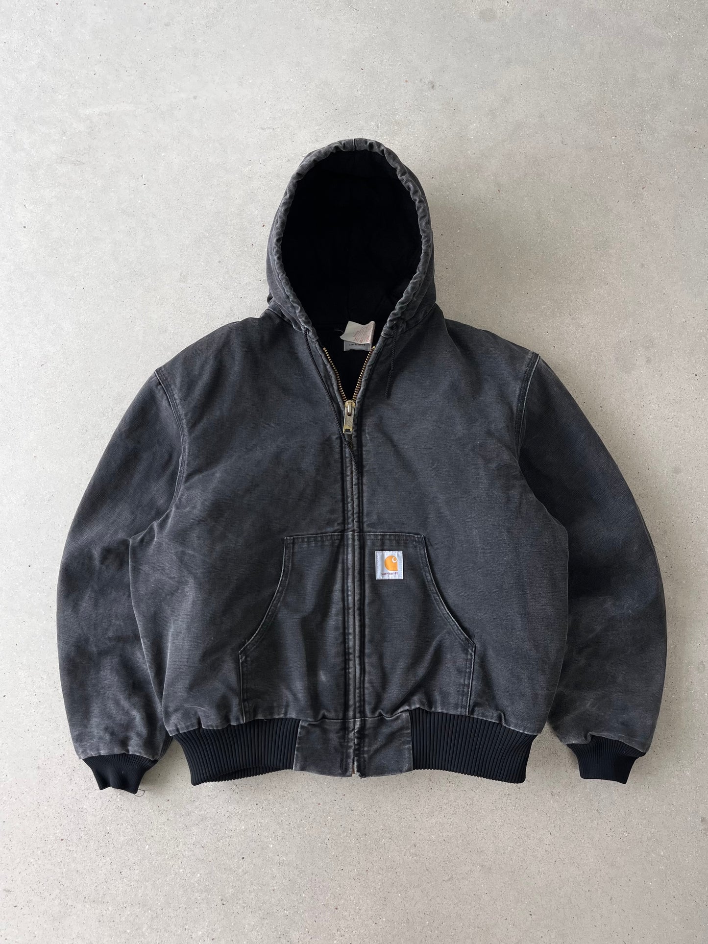 Vintage Carhartt Faded Black Active Jacket - XL