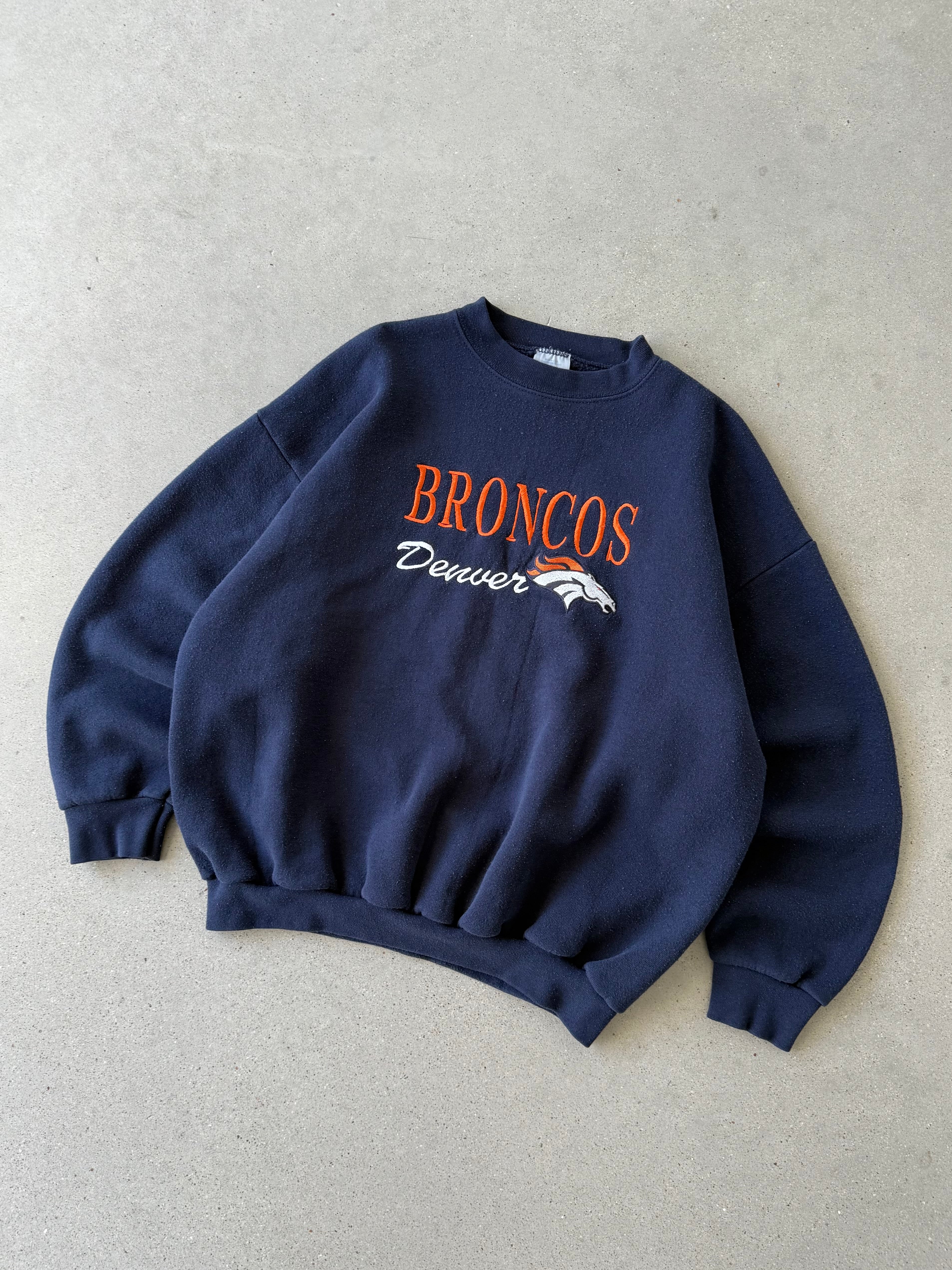 Vintage Denver Branco Navy Sweatshirt  - XL