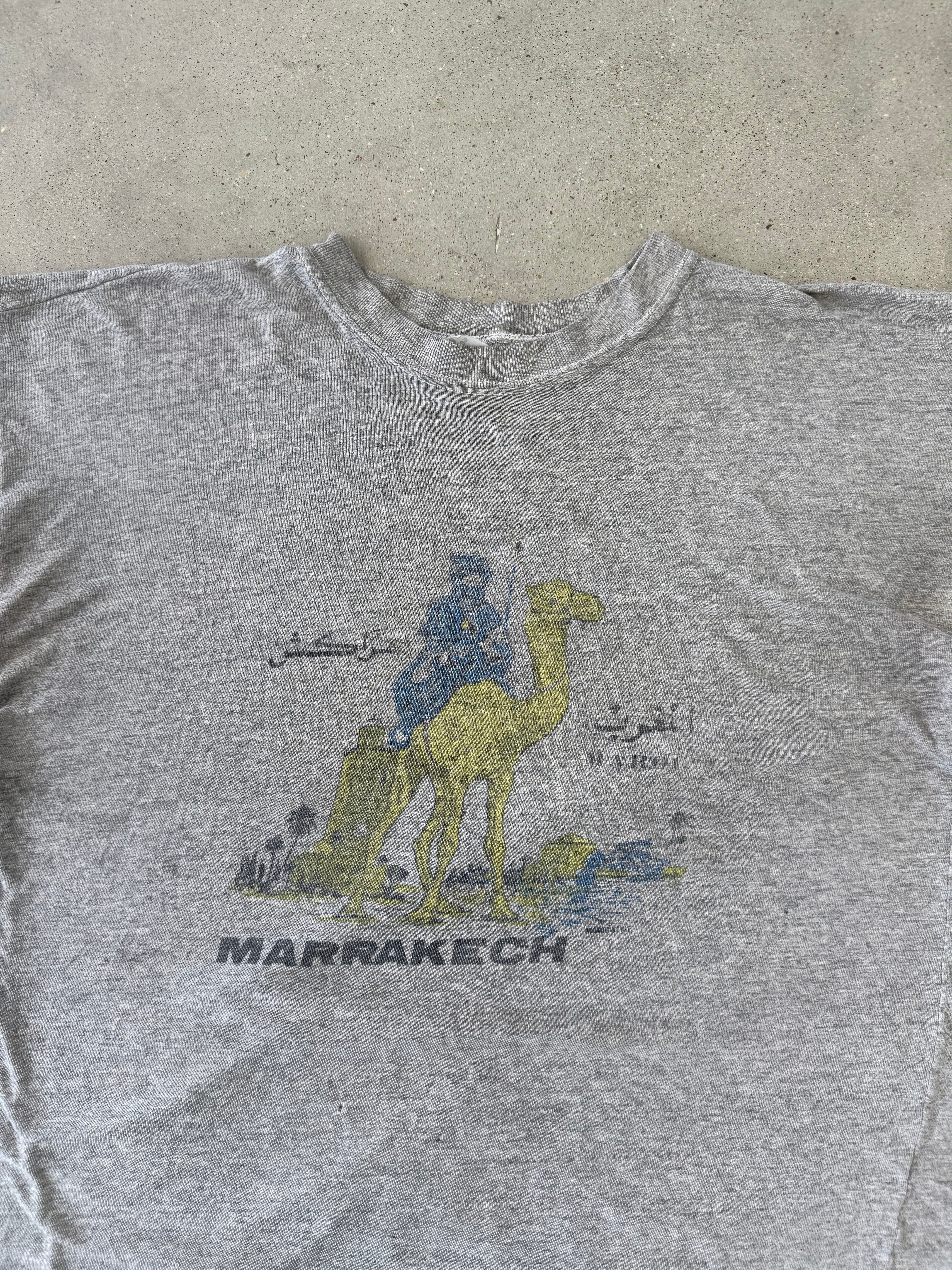 Vintage 80s Marrakech Arabic Tee - M