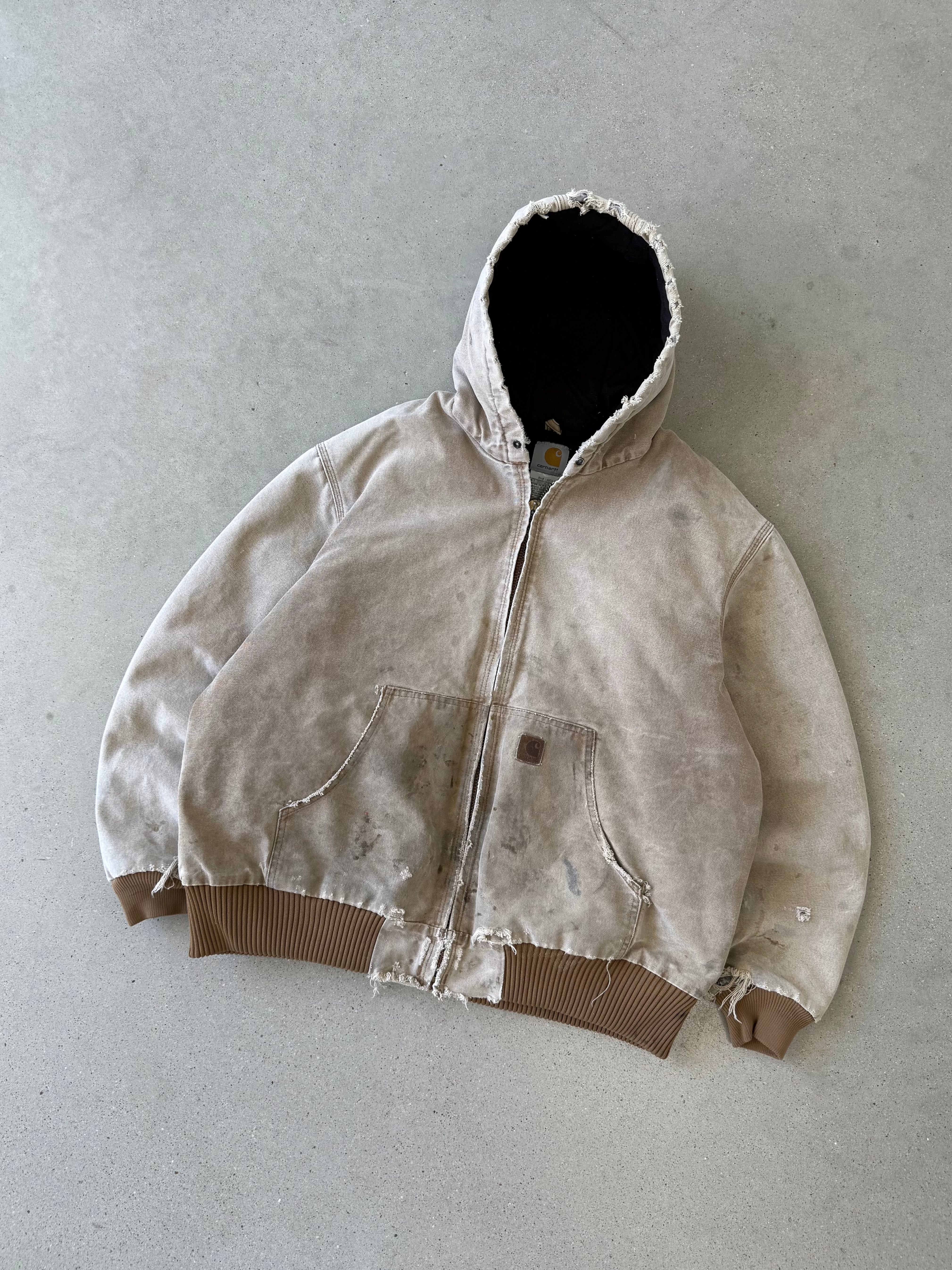 Vintage Carhartt Distressed BRN Active Jacket - XL