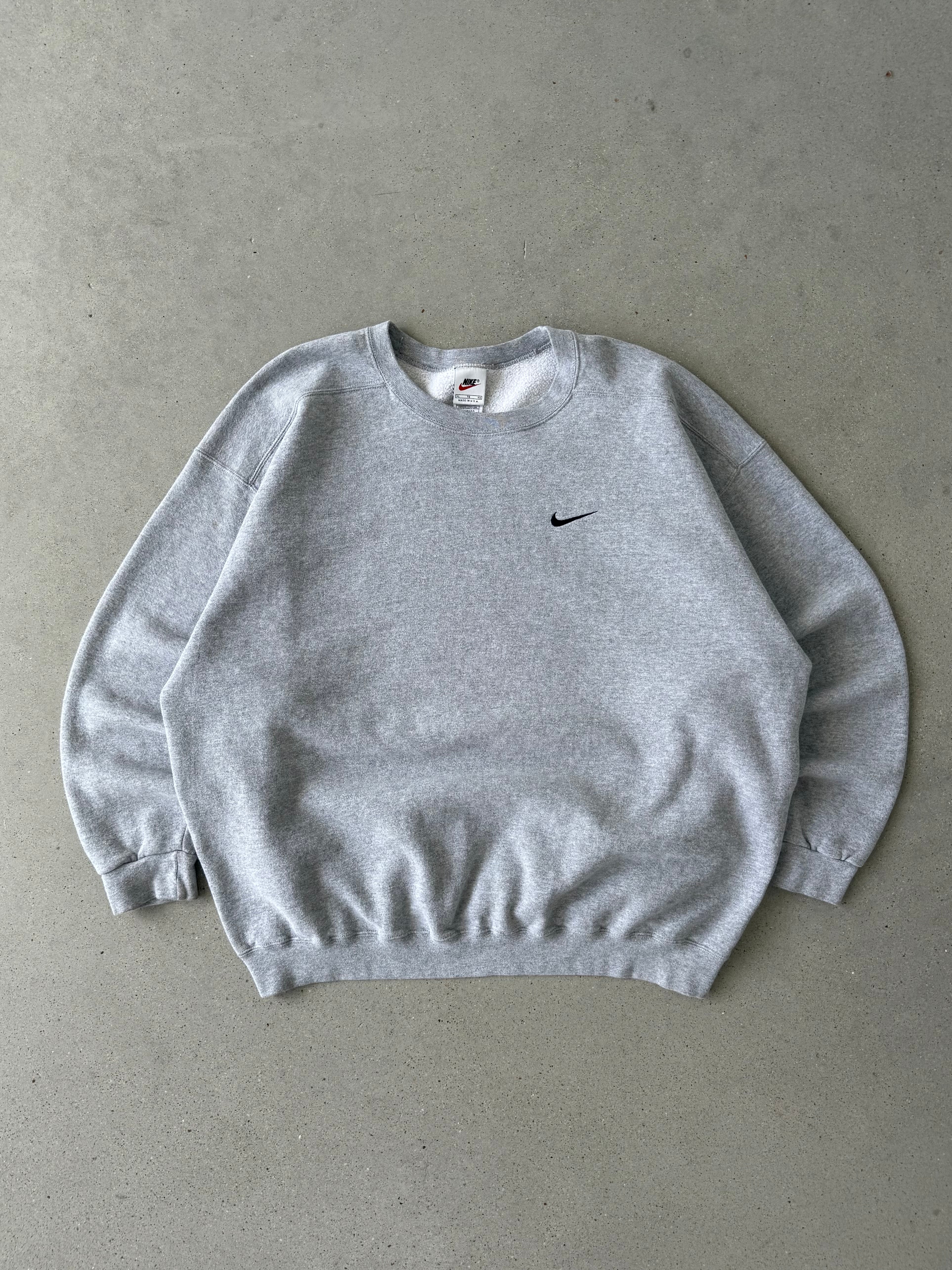 Vintage Nike Gray Sweatshirt  - XL