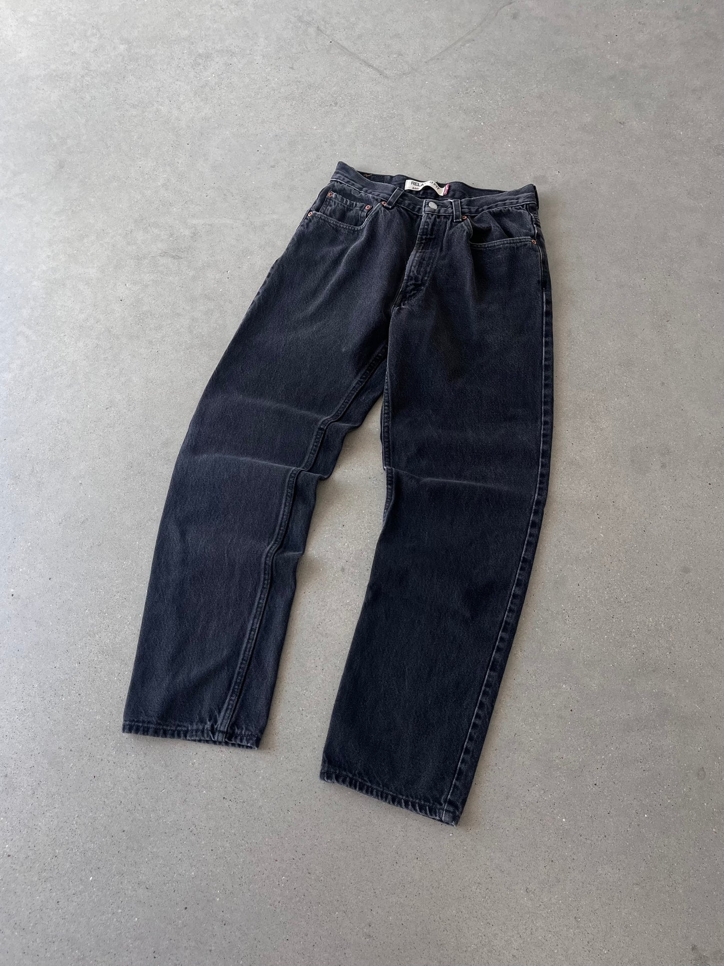 Vintage 550 Levi's Relaxed Black Denim - 30x32