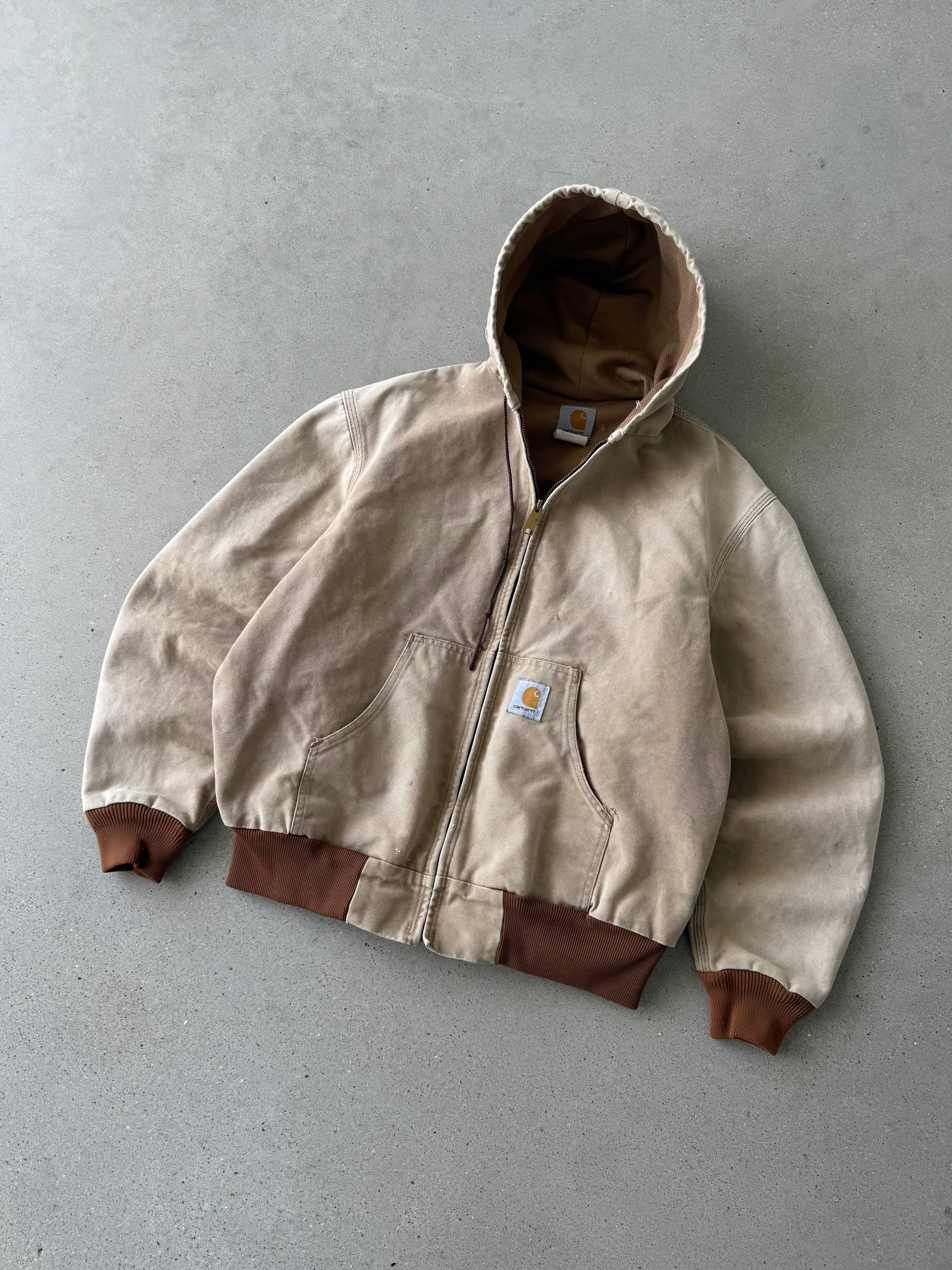 Vintage Carhartt J03 BBN Tan Active Jacket - L