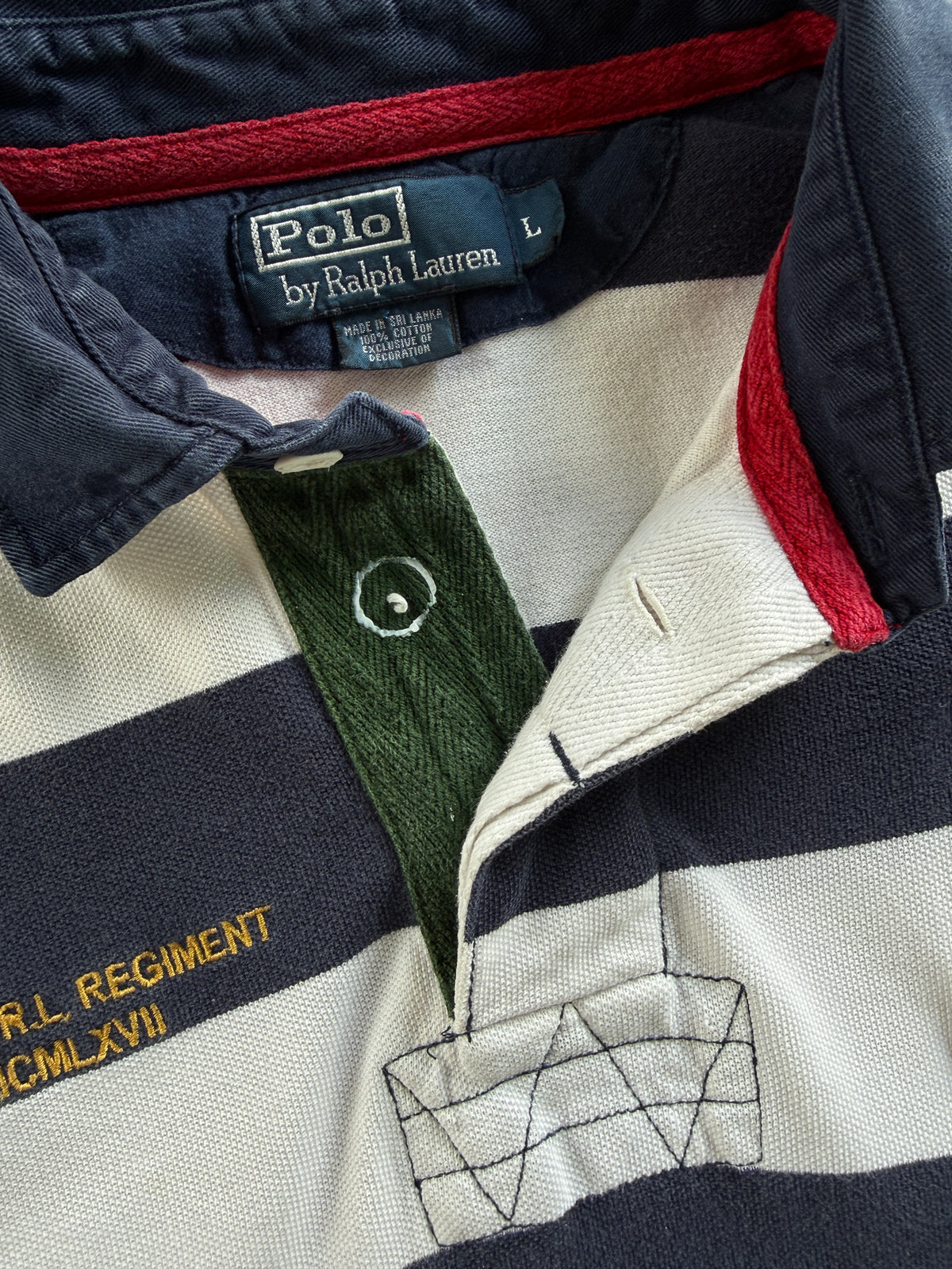 Vintage 2000s Striped Polo Ralph Lauren Polo (L)